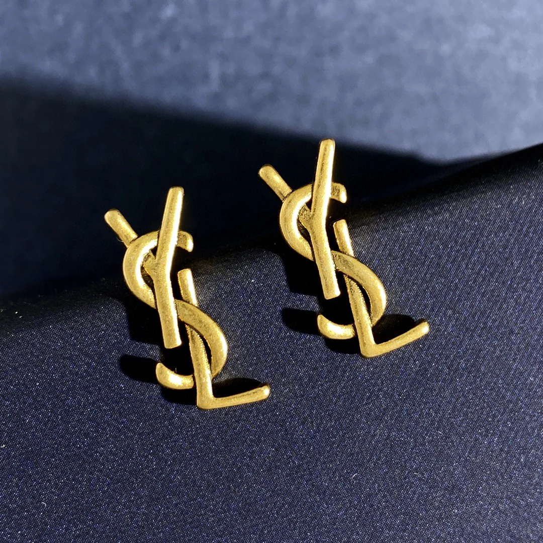 YYE043 CASSANDRE threader earrings in metal - ccjewelryacc