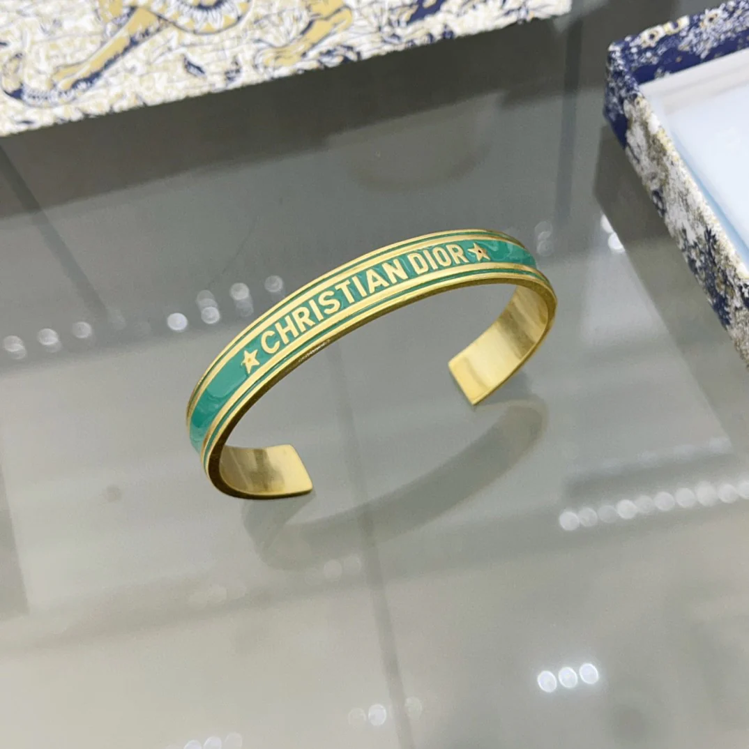 CDS011 christian dior enamel bracelet - ccjewelryacc