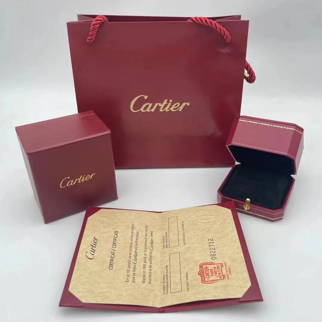 3 in 1 K Gold vesion Brand original Jewelry package box for necklace pendant, ring,braceletgift package box shopping bag high quality CTZ001 - ccjewelryacc