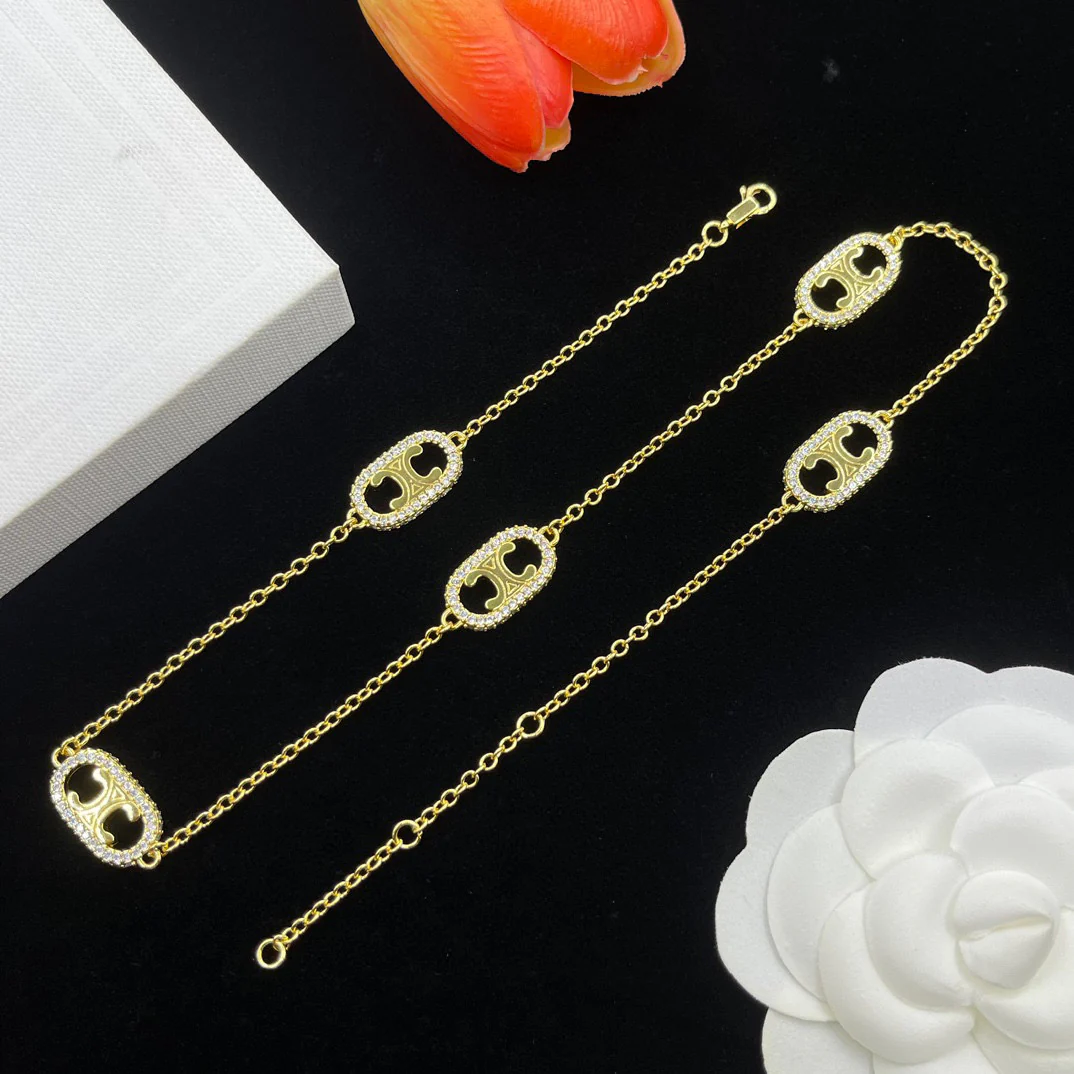 CLN021 High quality designer Choker Necklace for women - ccjewelryacc