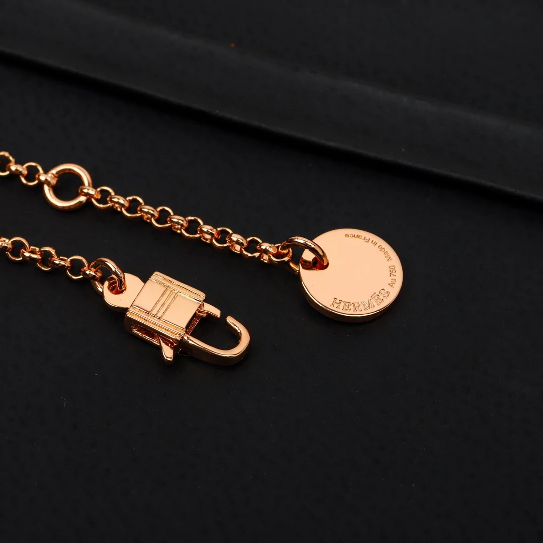 HMNS010 S925 Sterling Silver Clou d'H pendant, small model - ccjewelryacc