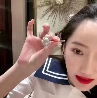 CCH045 chanel pearl hair clip - ccjewelryacc