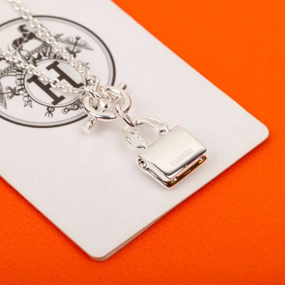 HMNS013 S925 Sterling Silver Amulettes Constance pendant necklace - ccjewelryacc