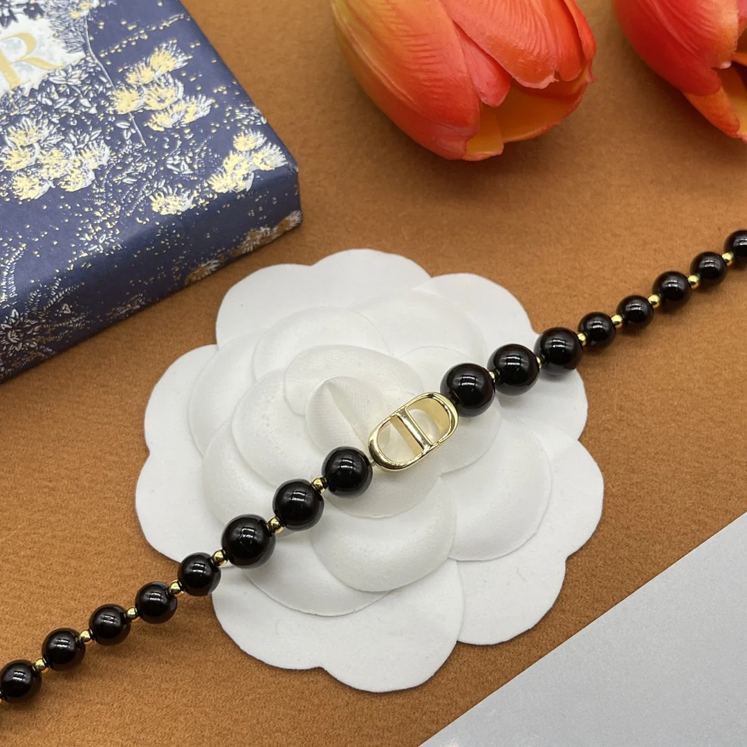 CDS063 CD black pearl Bracelet - ccjewelryacc