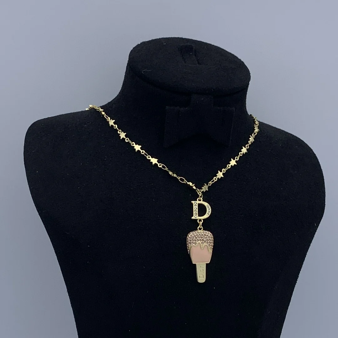 CDN114 High quality CD choker Necklace - ccjewelryacc