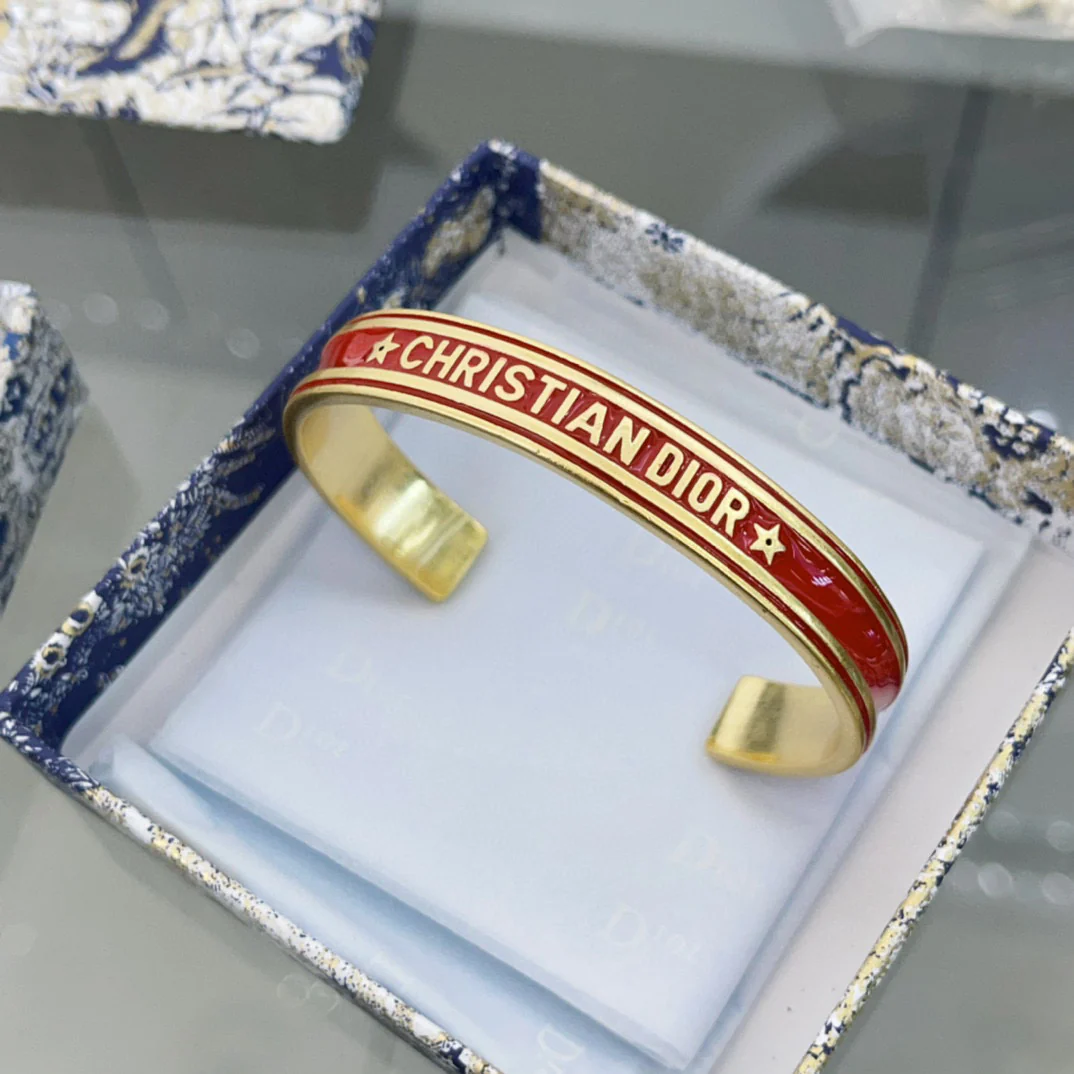 CDS011 christian dior enamel bracelet - ccjewelryacc