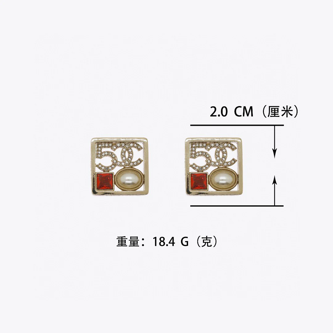 CCE404 High Quality CC stud earring - ccjewelryacc