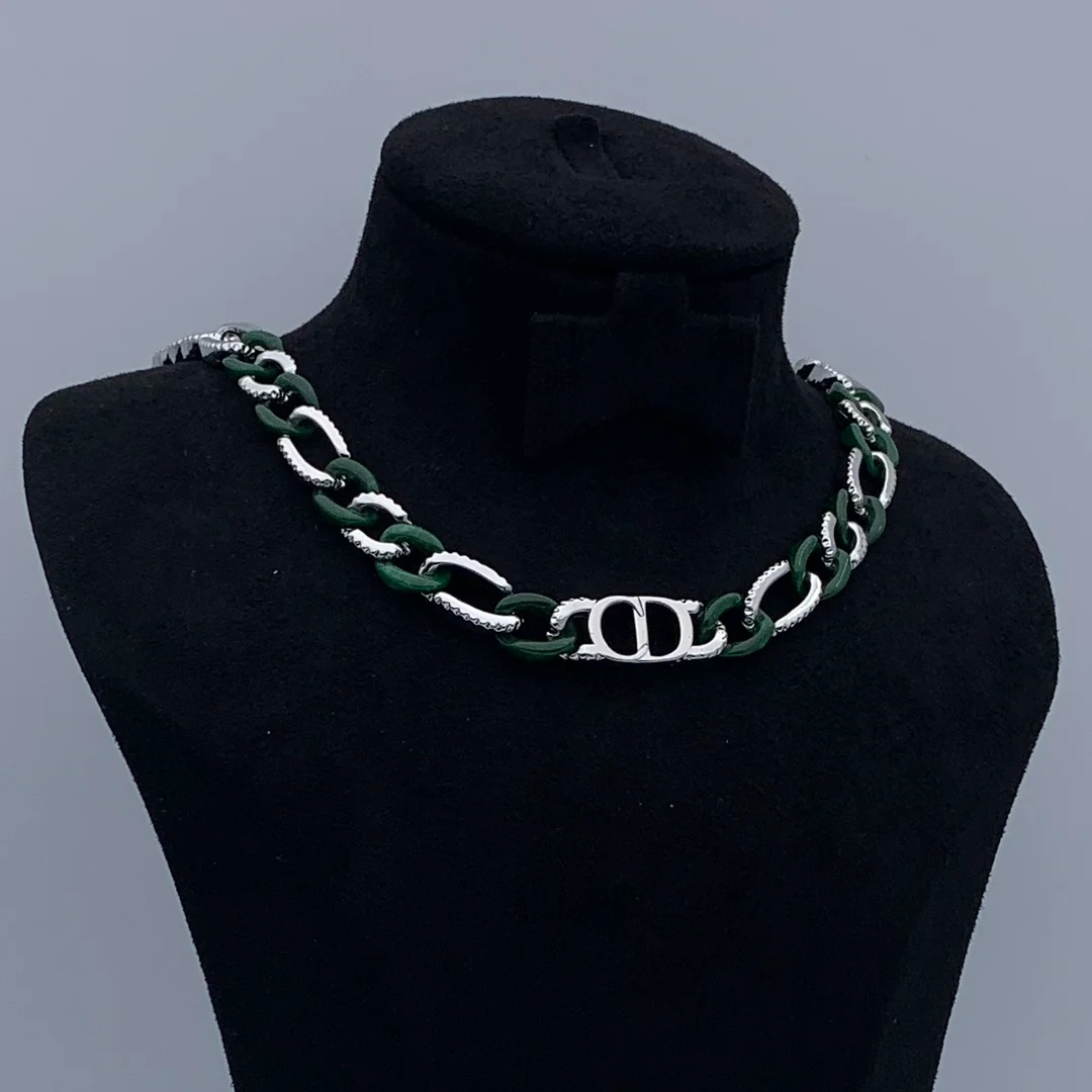 CDN211 High quality CD Heart Pendant Necklace - ccjewelryacc