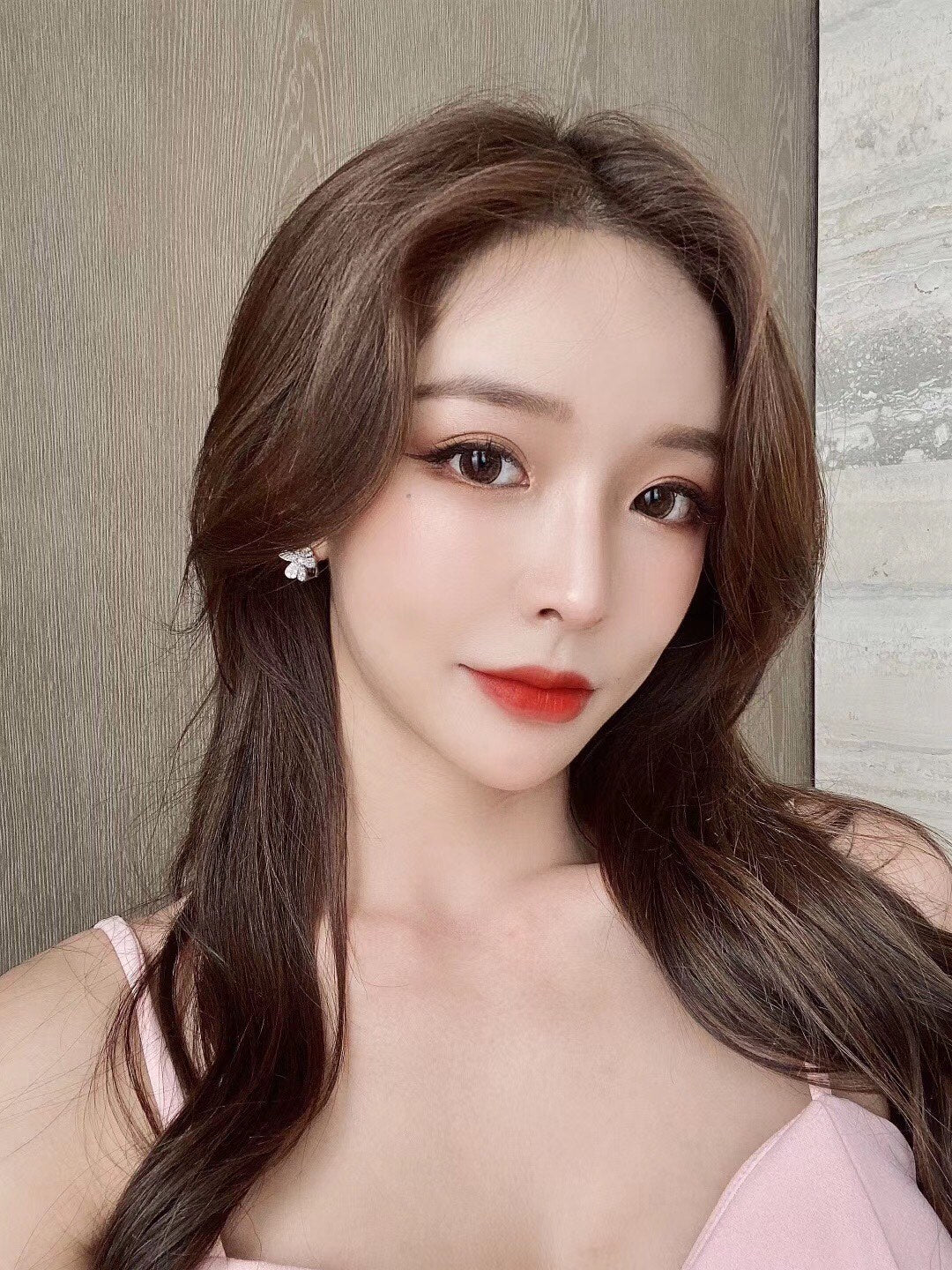 VCES003 S925 Sterling Silver Full diamond Clover ear buckle Frivole earrings clip small model - ccjewelryacc