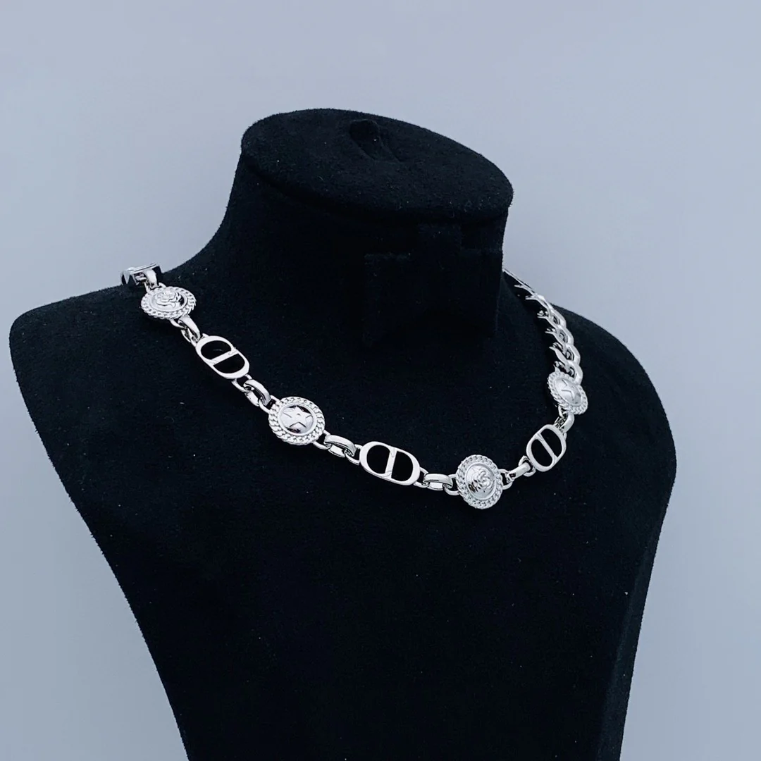 CDN172 High quality CD Choker Necklace - ccjewelryacc