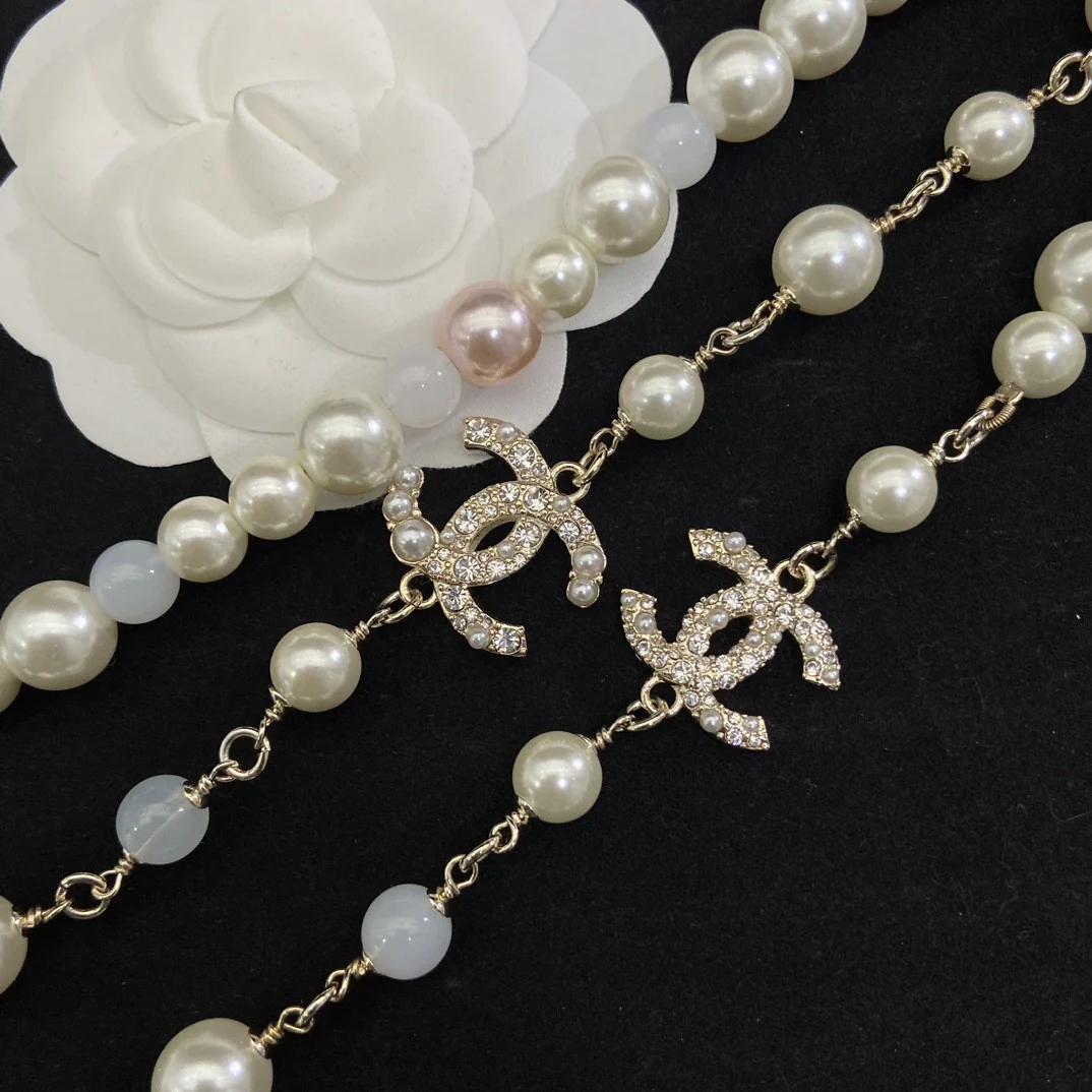 CCL245 CC Long Chain Necklace sweater chain - ccjewelryacc