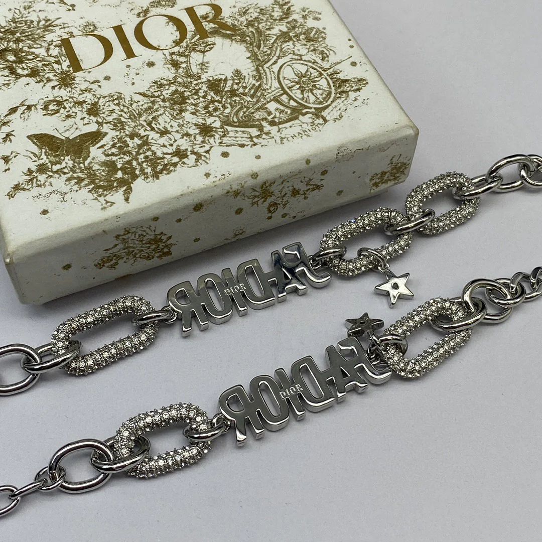 CDT032 Top Quality Luxury Designer Jewelry set CD Necklace CD Bracelet For Women - ccjewelryacc