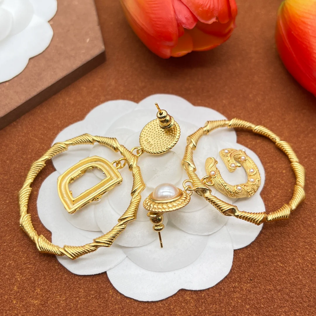 DGE023 Dolce gabbana hoop earrings - ccjewelryacc