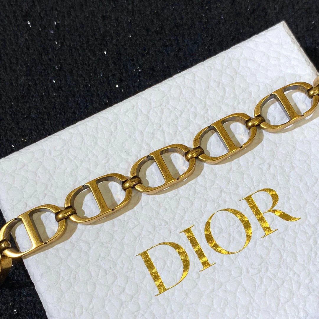 CDN023 High quality luxury designer CD Choker Necklace - ccjewelryacc