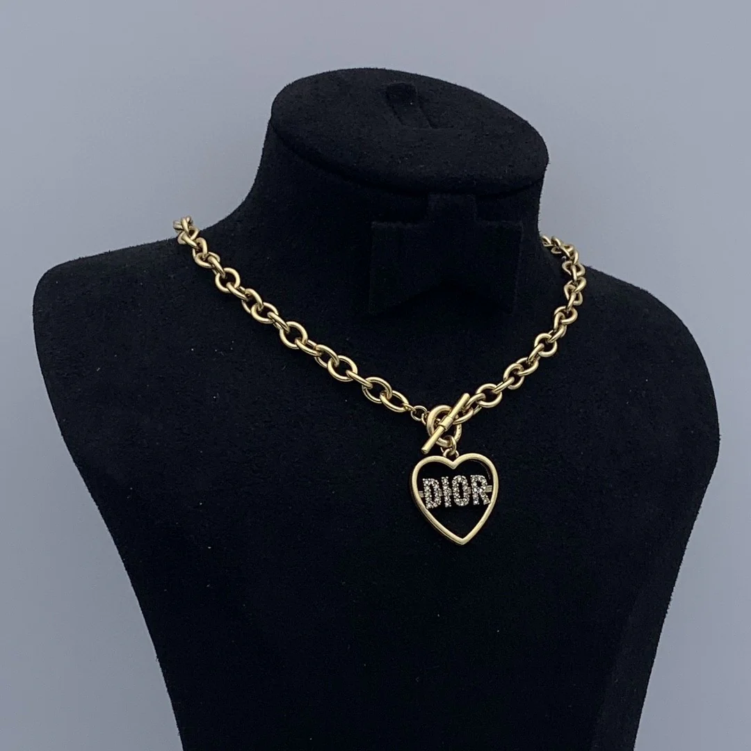 CDN247 High quality Luxury Designer CD Women Pendant Necklace - ccjewelryacc