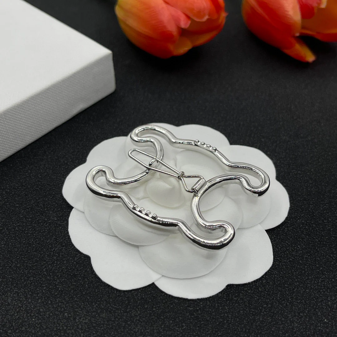 CLH002 High quality Luxury brand designer Hair clip - ccjewelryacc