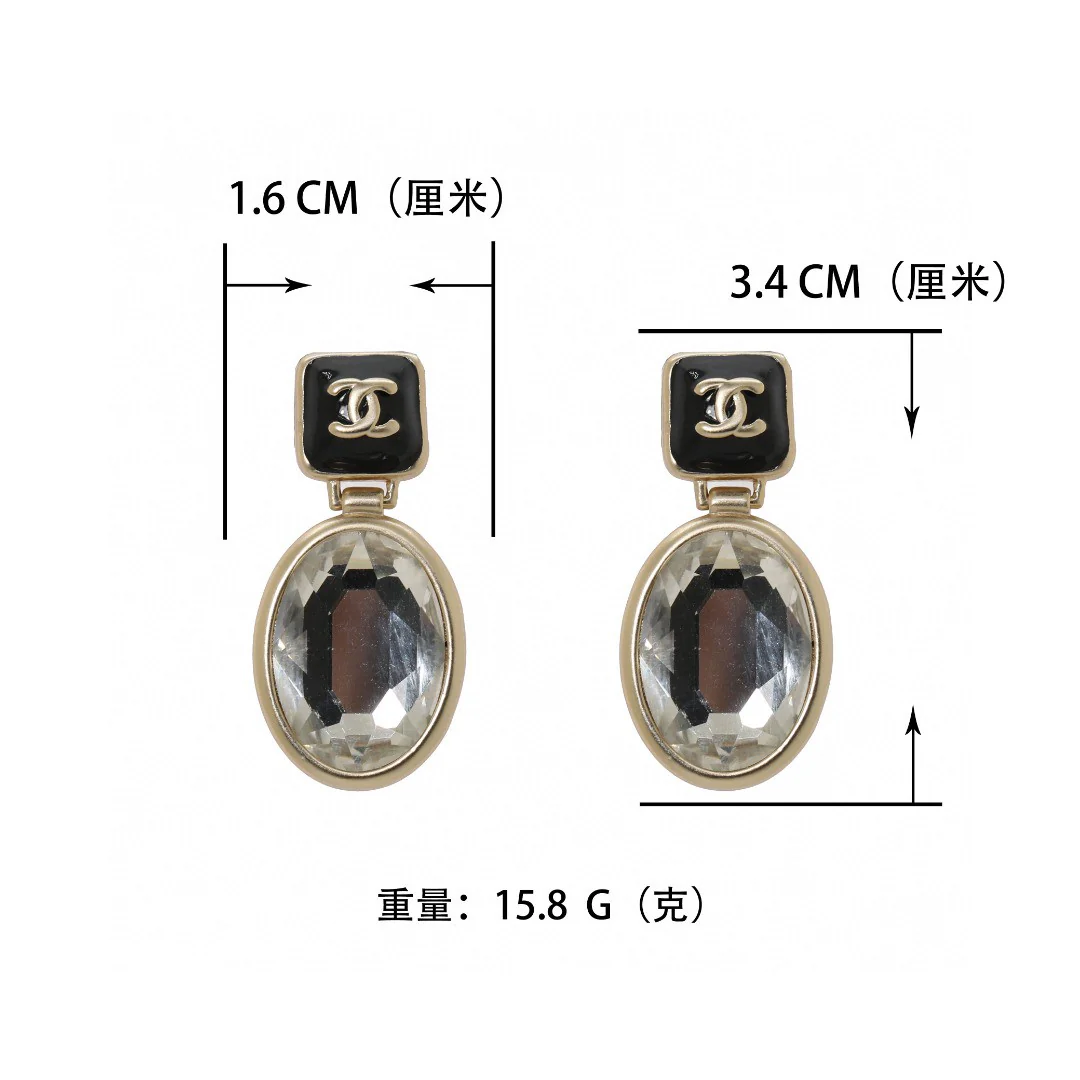 CCE558  High Quality CC earring - ccjewelryacc