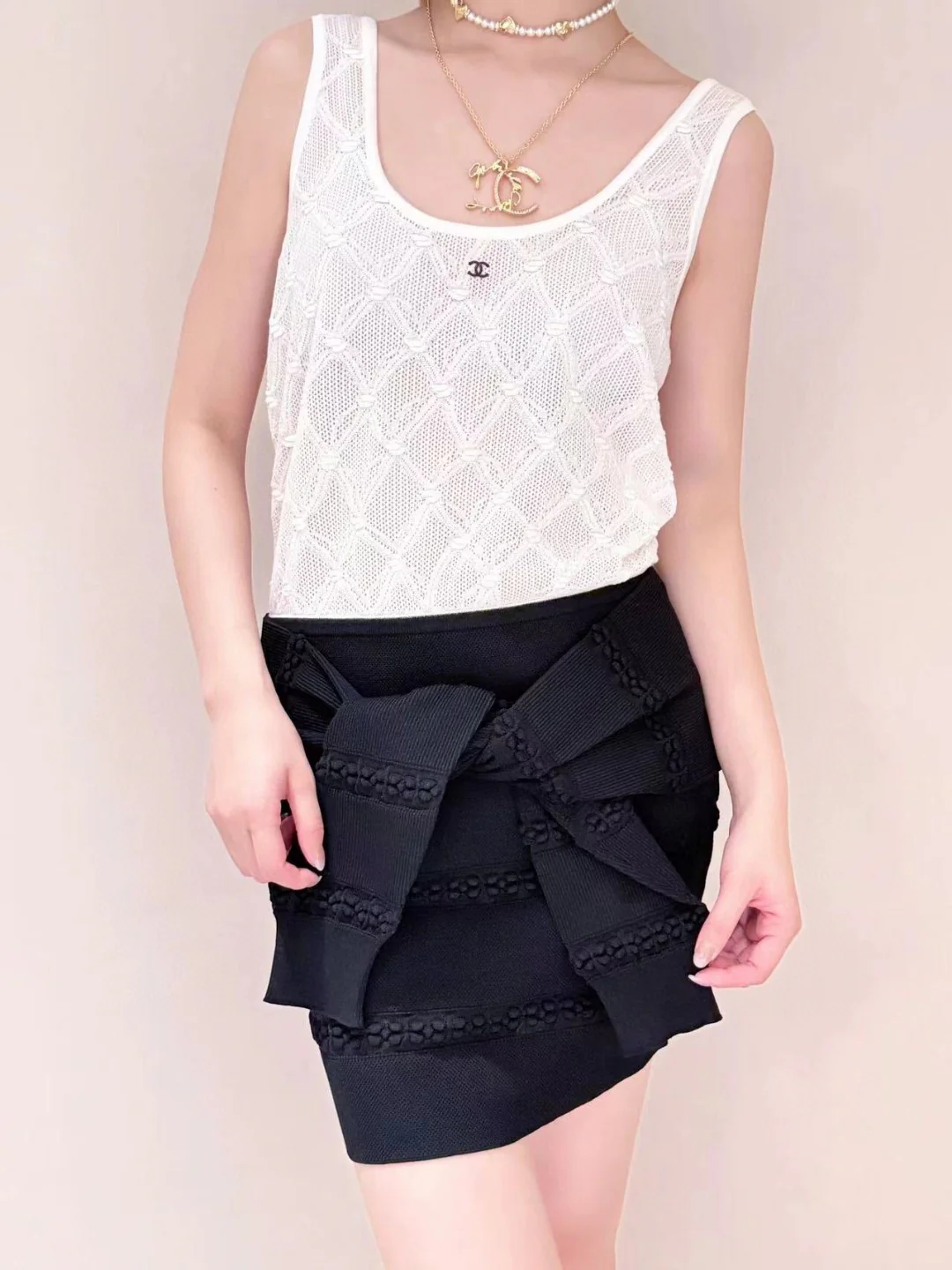 CCN310 High quality 24P love pearl CC choker Necklace - ccjewelryacc