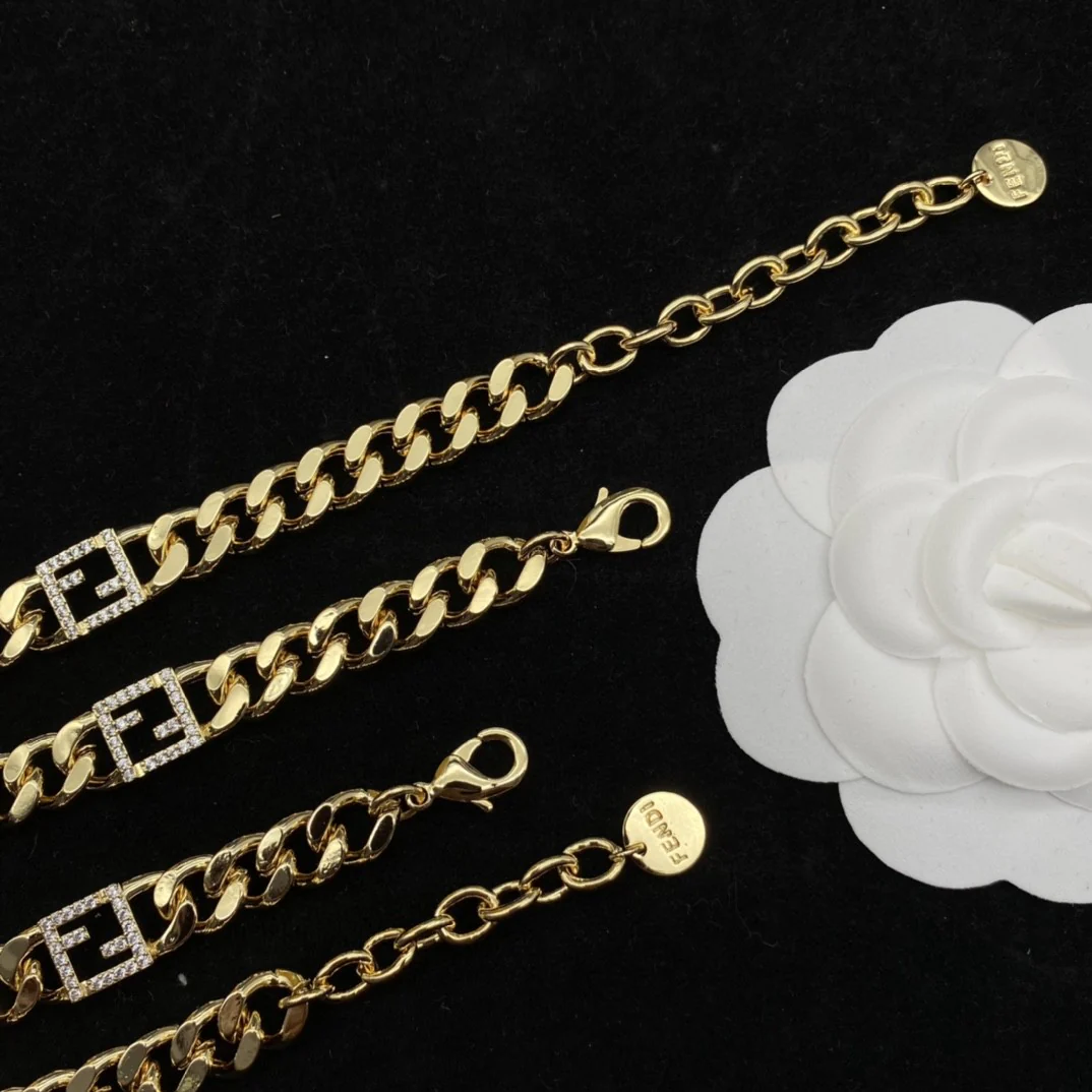 FDN015 High quality FD Necklace bracelet - ccjewelryacc