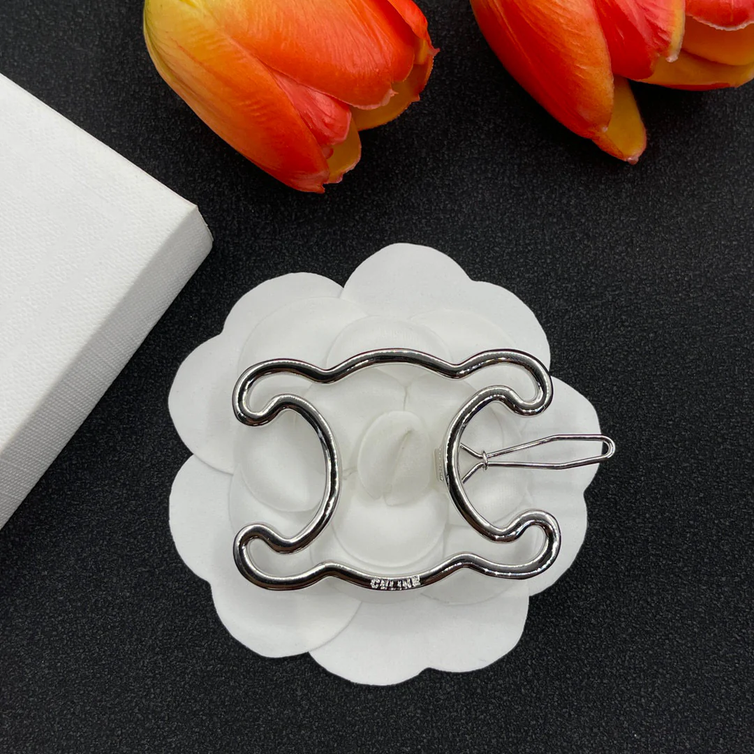 CLH002 High quality Luxury brand designer Hair clip - ccjewelryacc