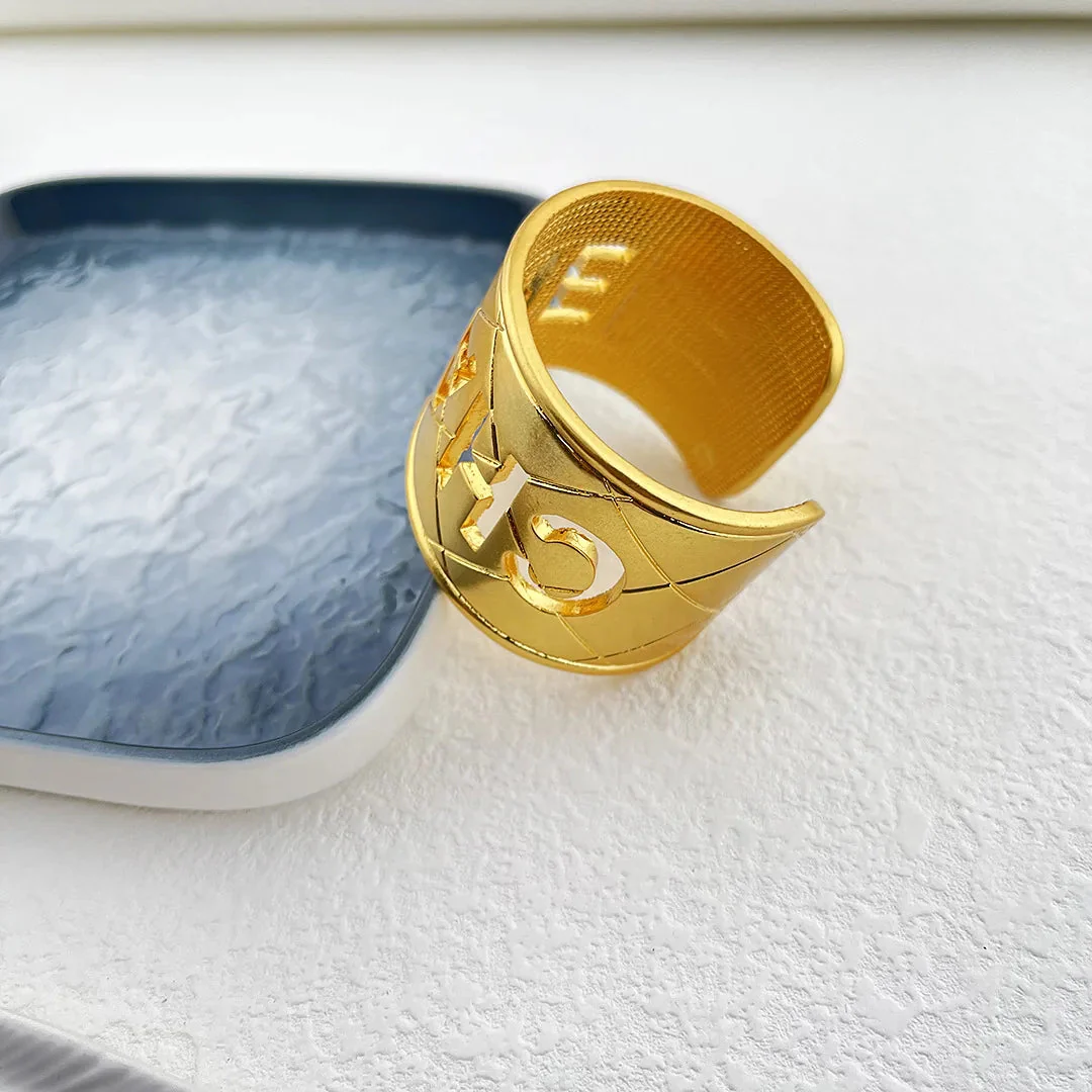 CCS8003  Shape C Wide CC Bracelet cuff - ccjewelryacc