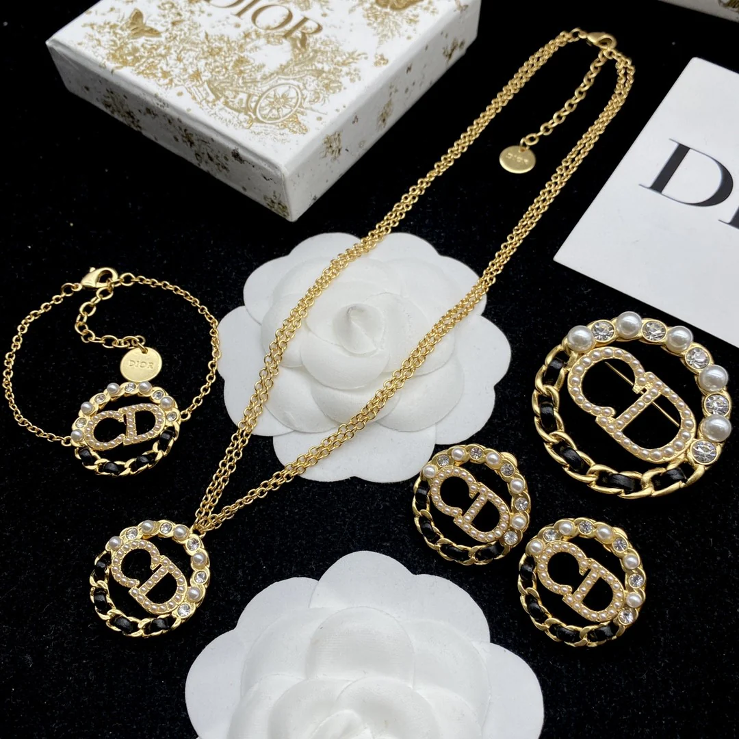 CDT008 High quality CD Jewelry set cd brooch pin cd Necklace cd earring cd Bracelet - ccjewelryacc
