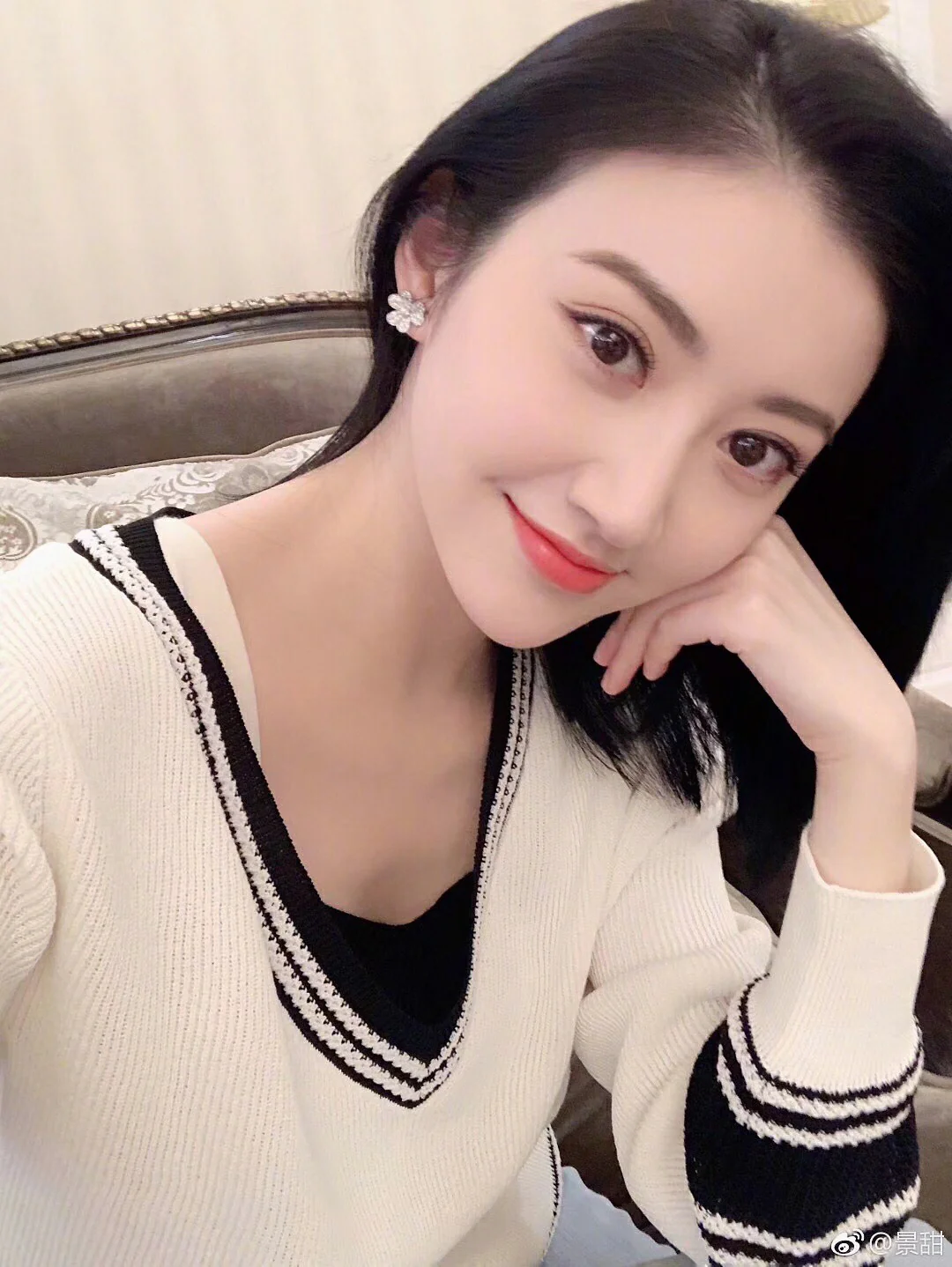 VCES003 S925 Sterling Silver Full diamond Clover ear buckle Frivole earrings clip small model - ccjewelryacc