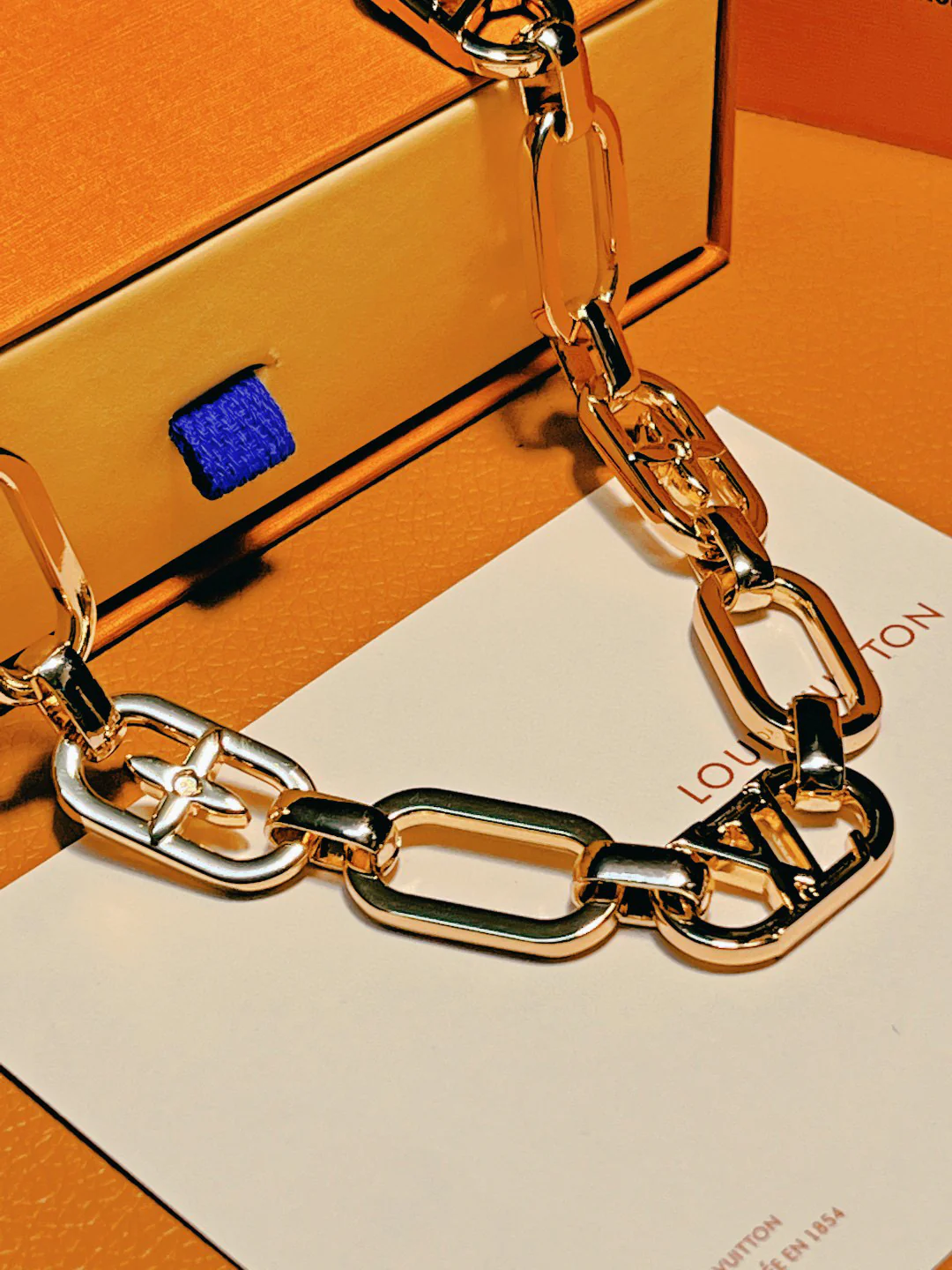 LVK101 Luxury designer Chromatic Keychain M00878 - ccjewelryacc