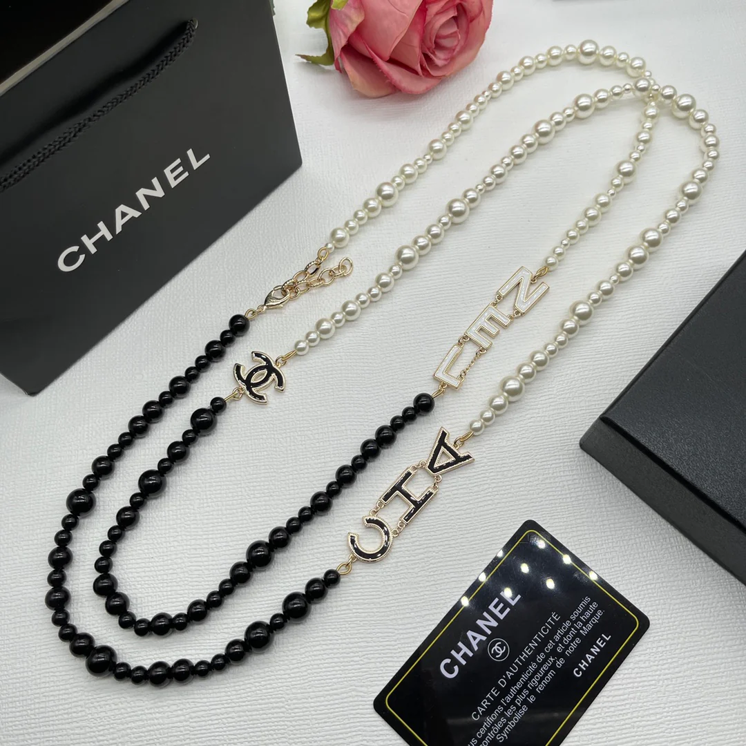 CCW018 CC long chain cc sweater chain - ccjewelryacc