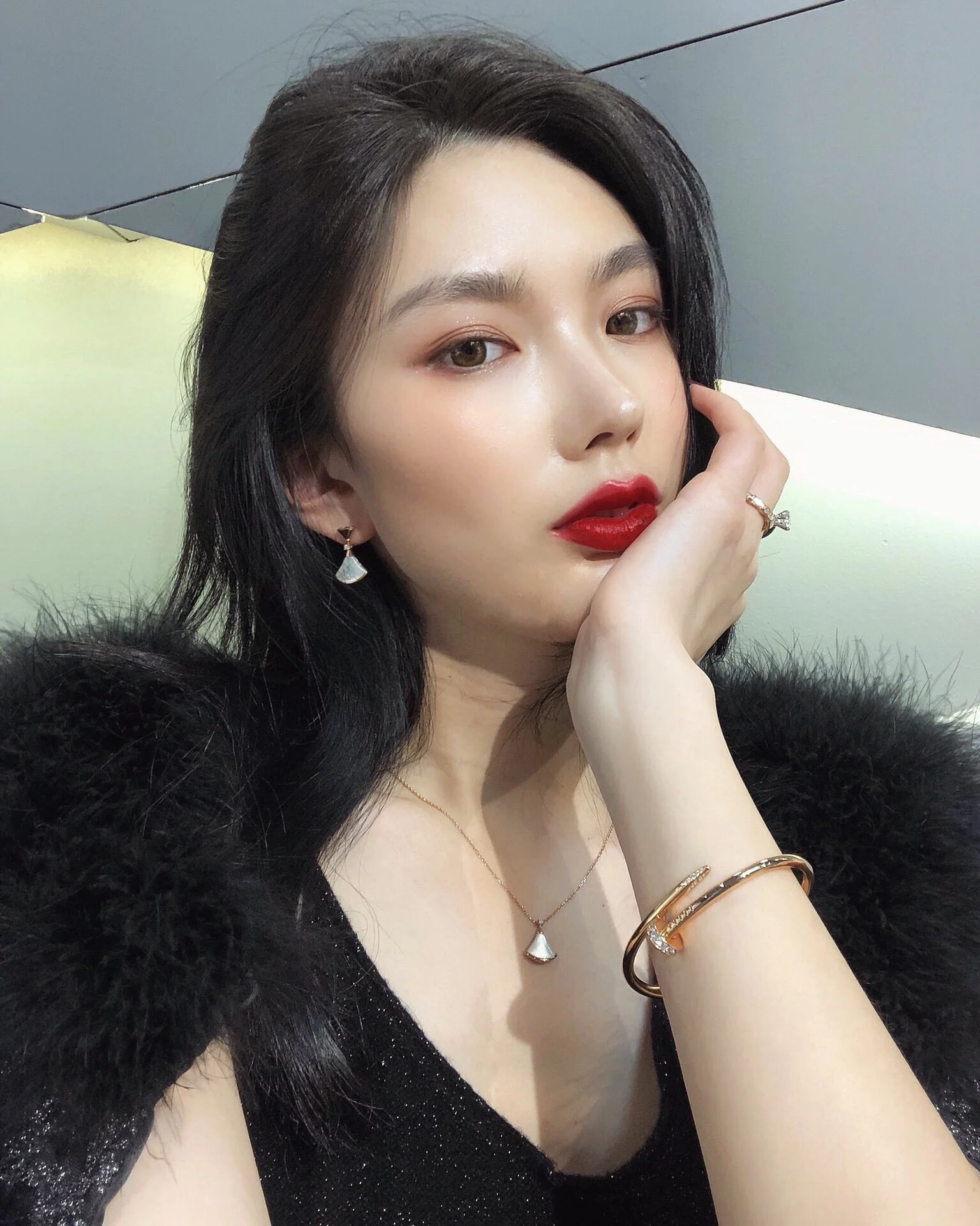 BGNS014 S925 Sterling Silver DIVAS'DREAM necklace - ccjewelryacc