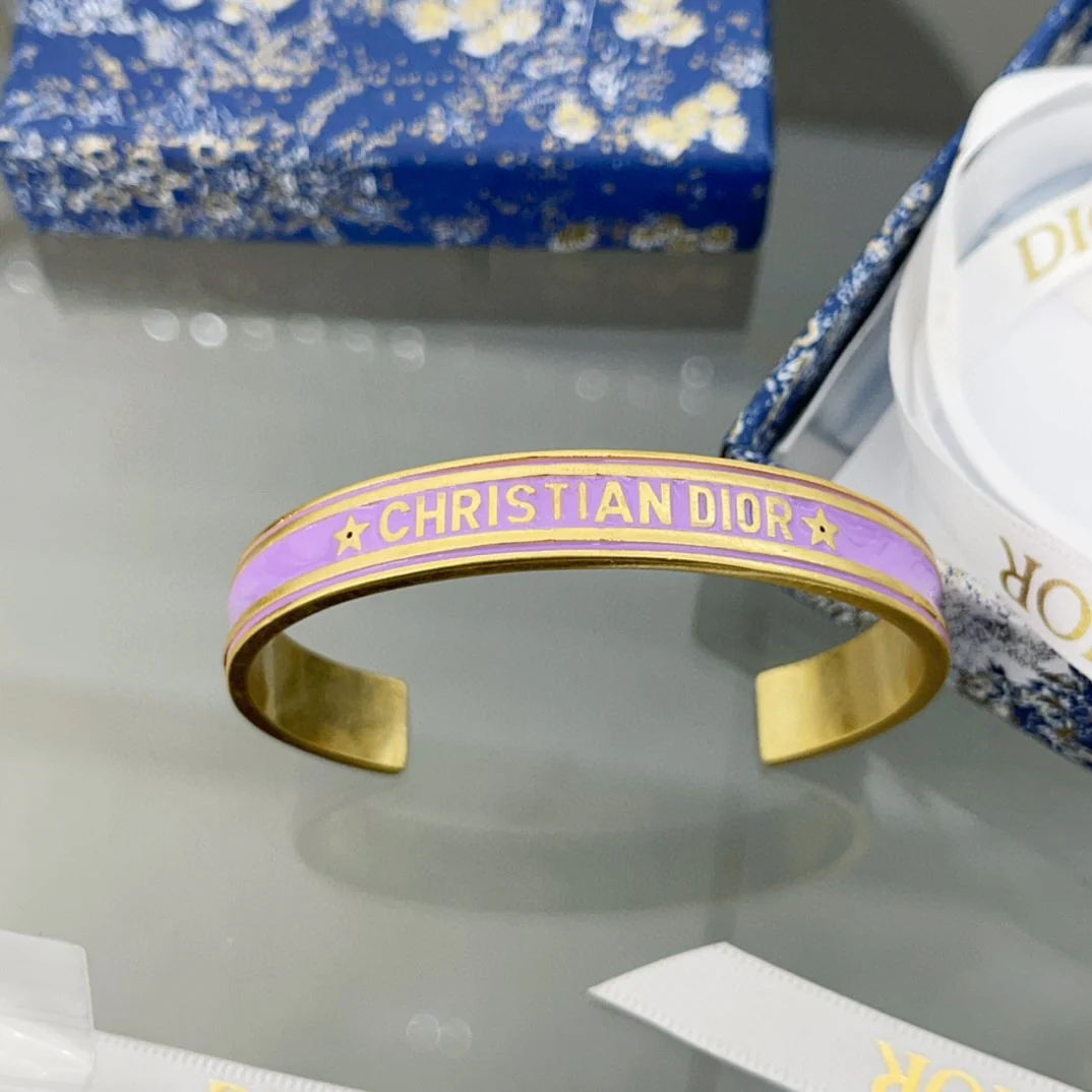 CDS011 christian dior enamel bracelet - ccjewelryacc