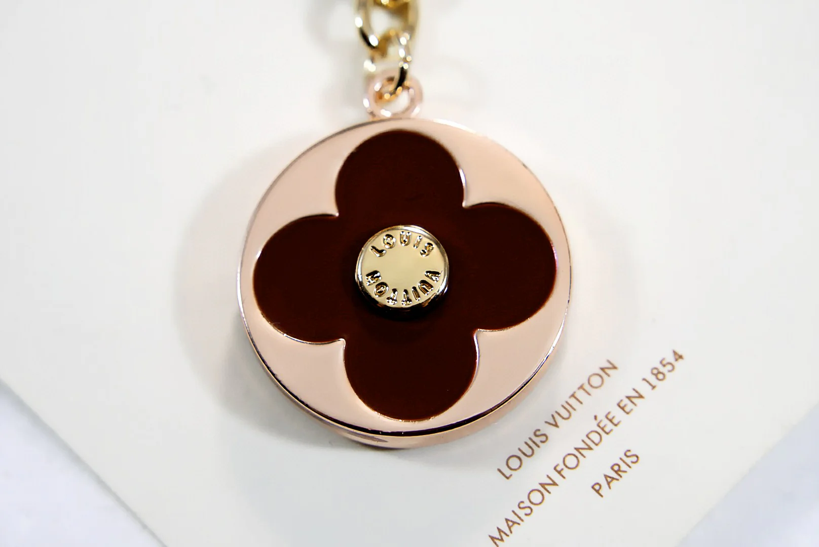 LVK087 Luxury designer Chromatic Keychain M80258 - ccjewelryacc