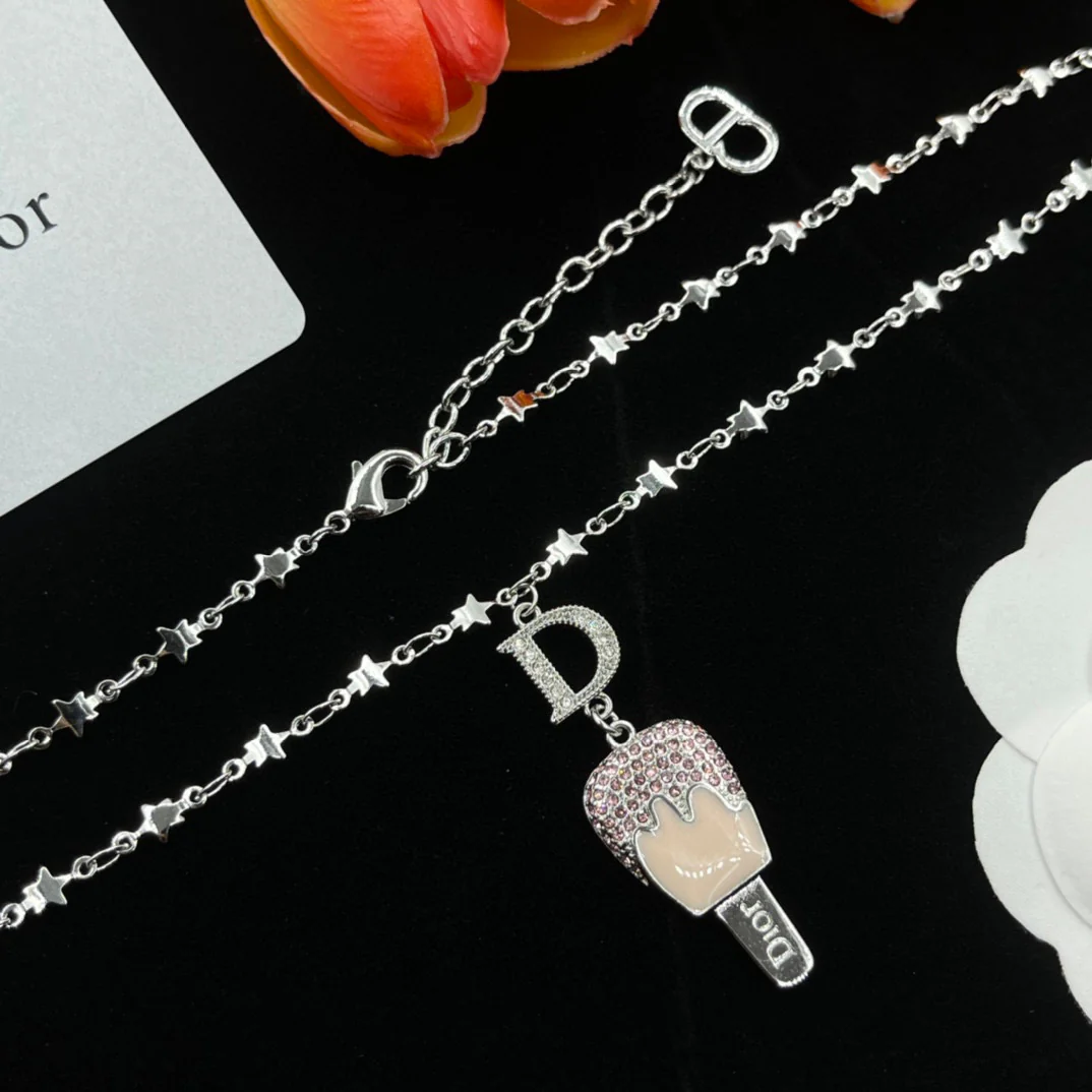 CDN114 High quality CD choker Necklace - ccjewelryacc