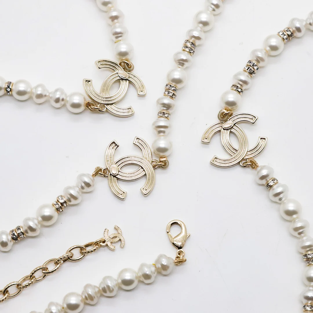 CCL247 CC Long Chain Necklace sweater chain - ccjewelryacc