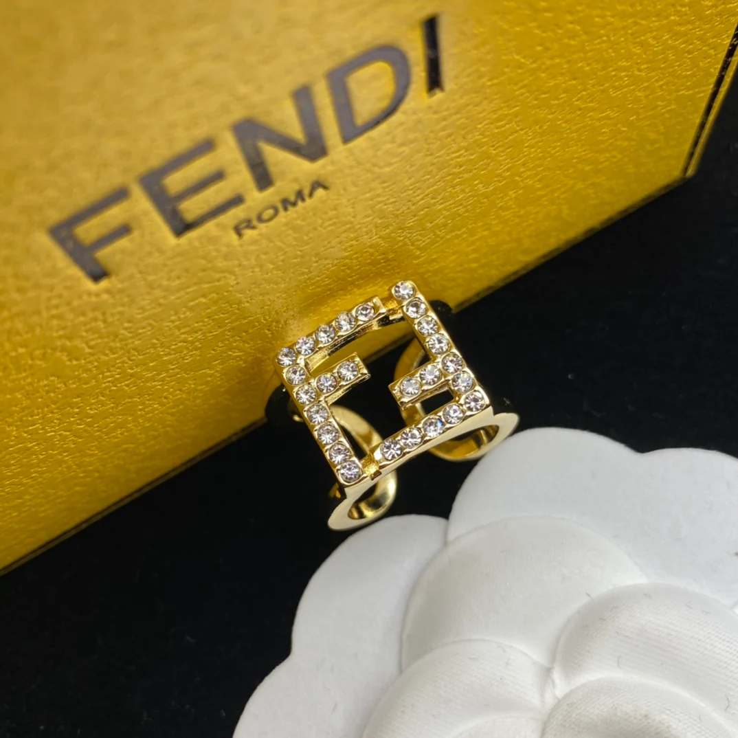 FDR023 Ff ring fendi - ccjewelryacc