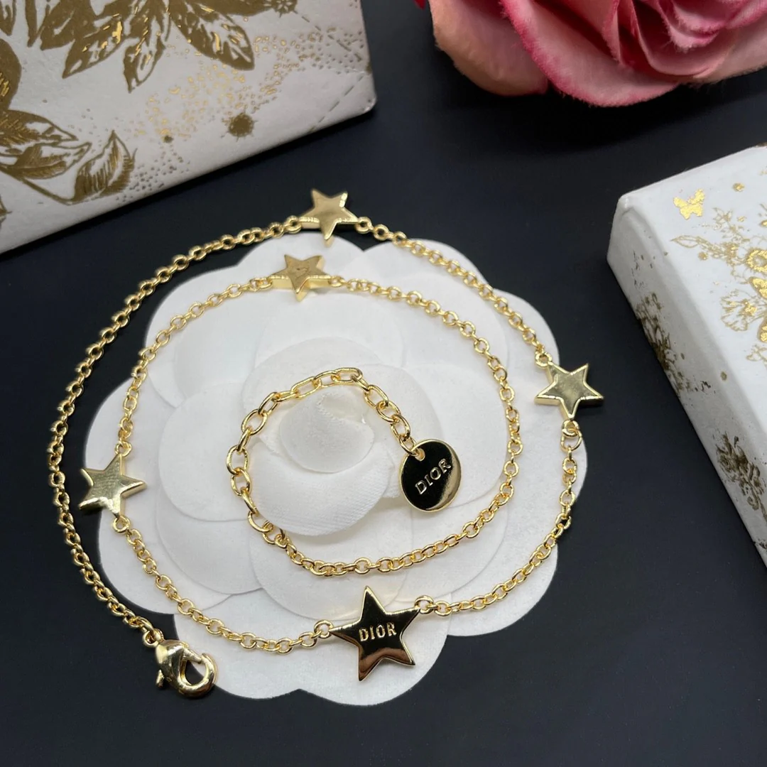 CDN043 High Quality CD jewelry set cd Choker Necklace cd earring cd bracelet - ccjewelryacc