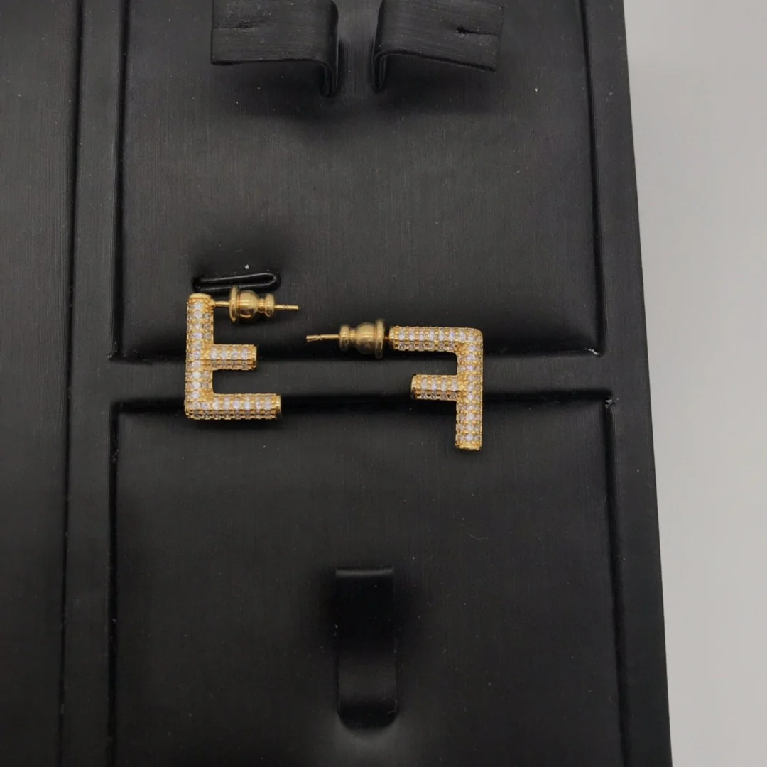 FDN019 High quality FD Necklace earring set - ccjewelryacc