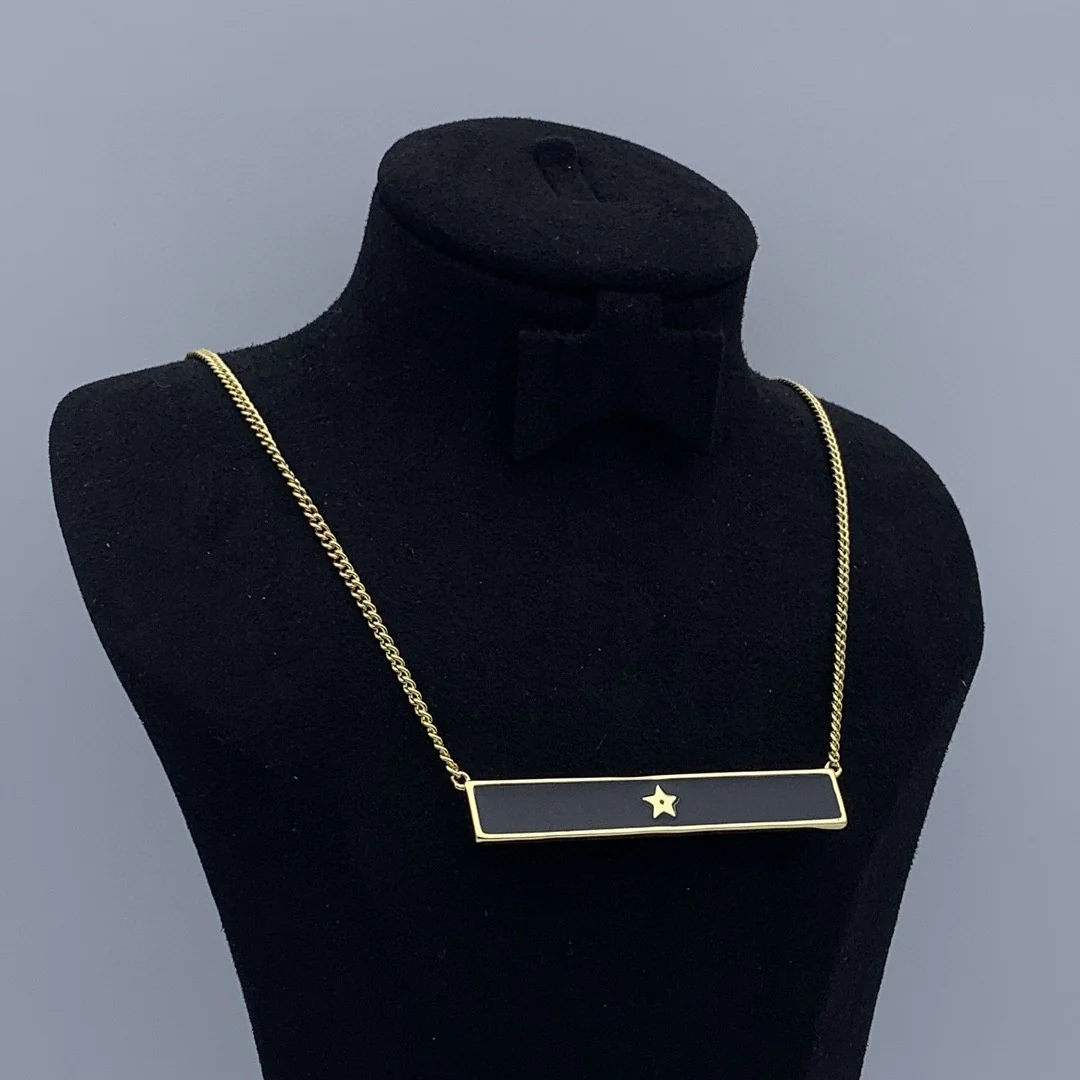 CDN257 High quality Luxury Designer CD Women Choker Necklace - ccjewelryacc