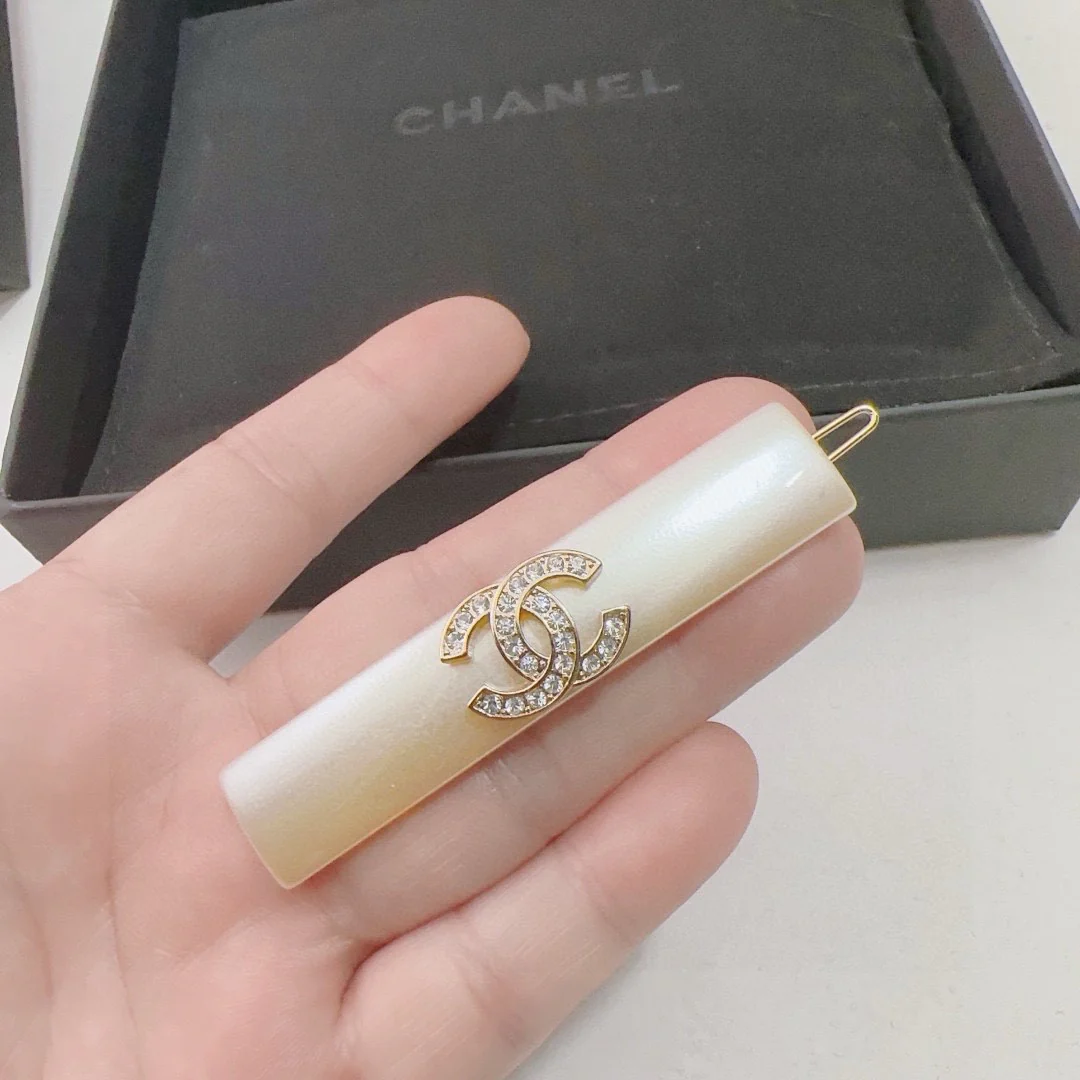 CCH048  Acrylic chanel hair pin - ccjewelryacc