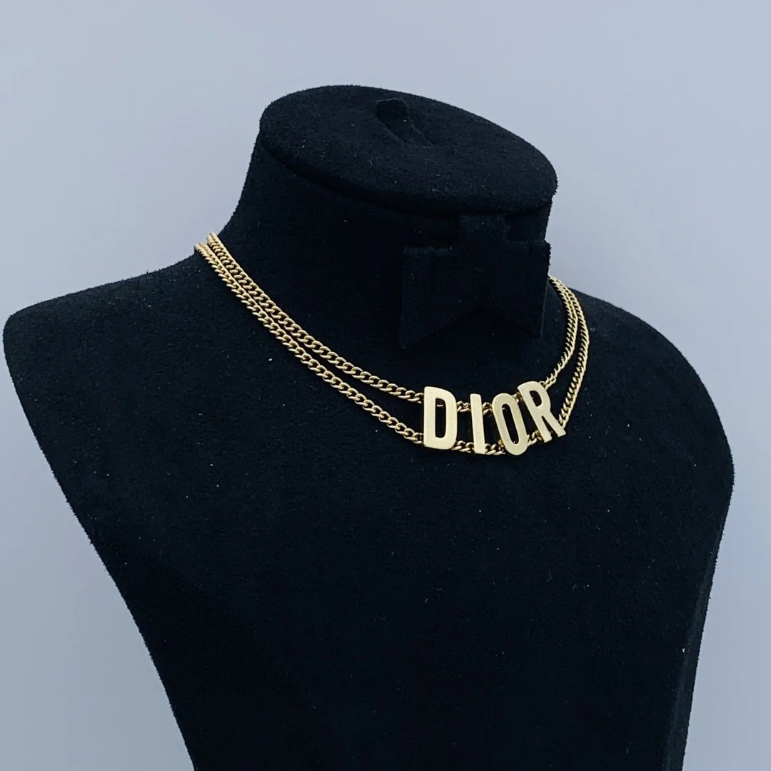 CDN171 High quality CD Choker Necklace - ccjewelryacc