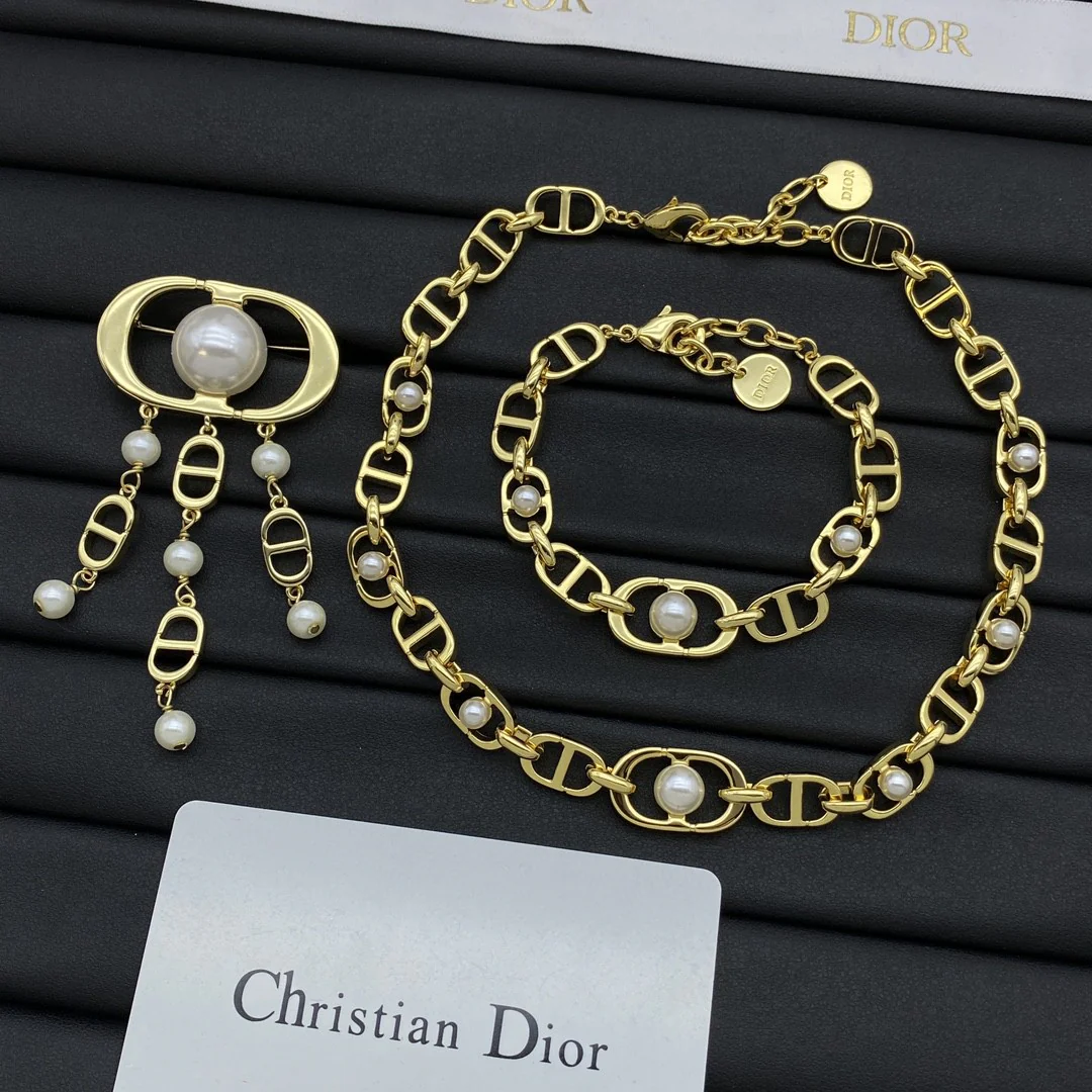 CDT028 High Quality CD jewelry set cd Necklace Bracelet Brooch - ccjewelryacc