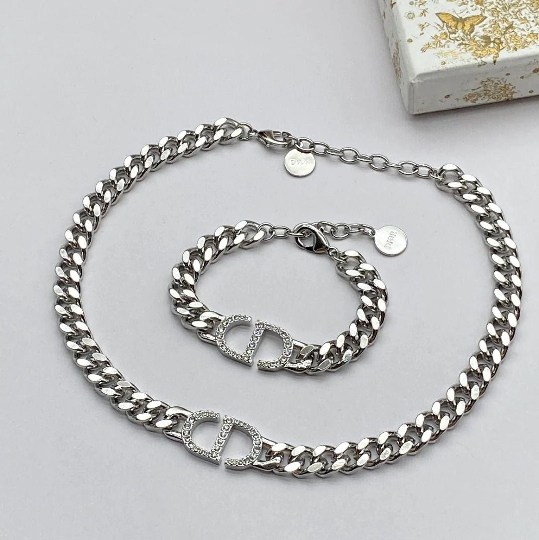 CDT023 High quality CD Jewelry set cd Necklace cd bracelet - ccjewelryacc