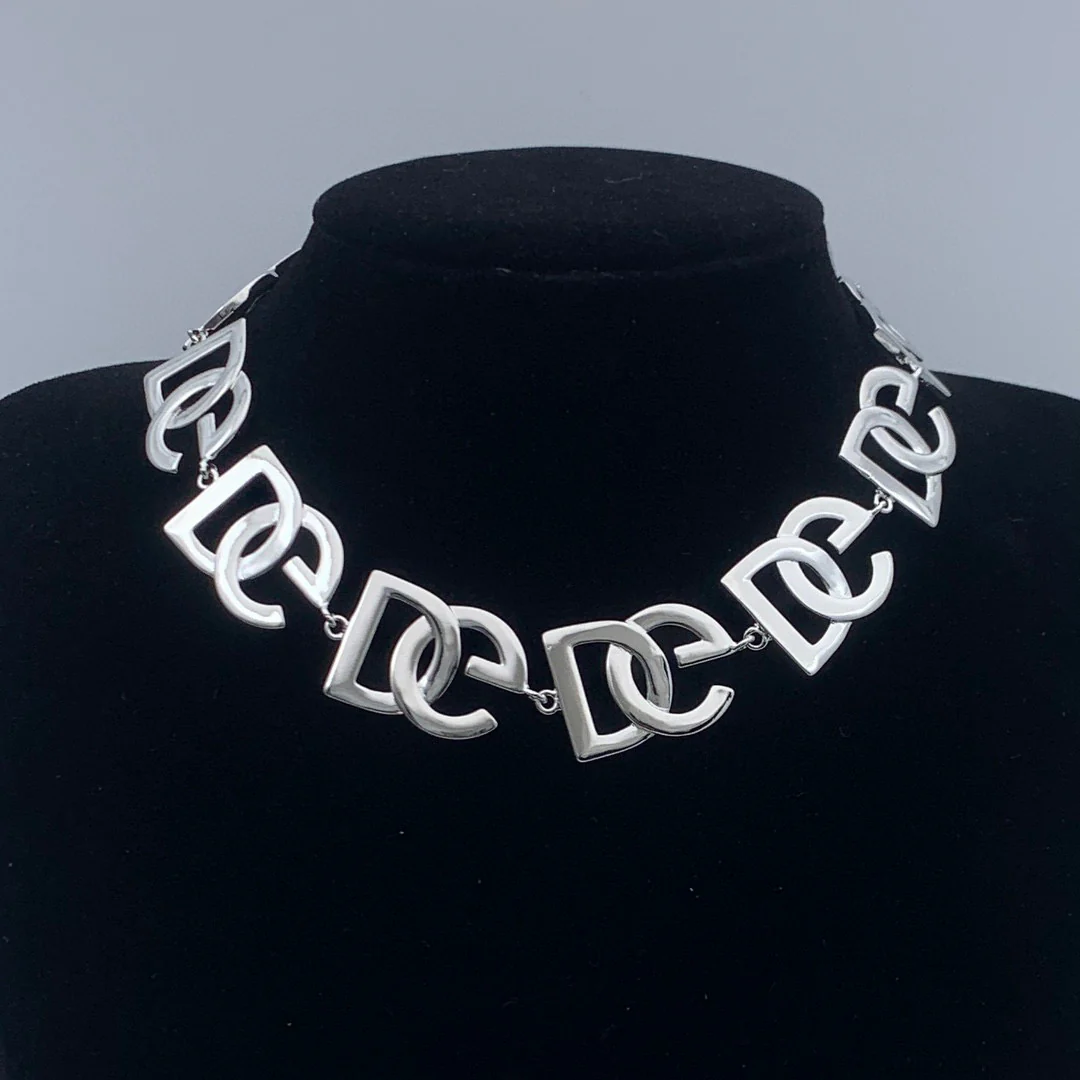 DGN006 DG Logo choker necklace - ccjewelryacc