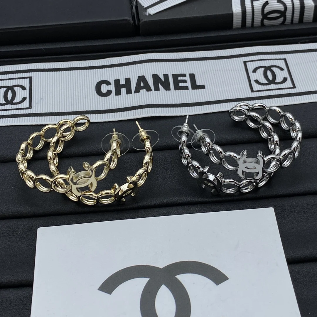 CCE415 CC Hoop Earring - ccjewelryacc