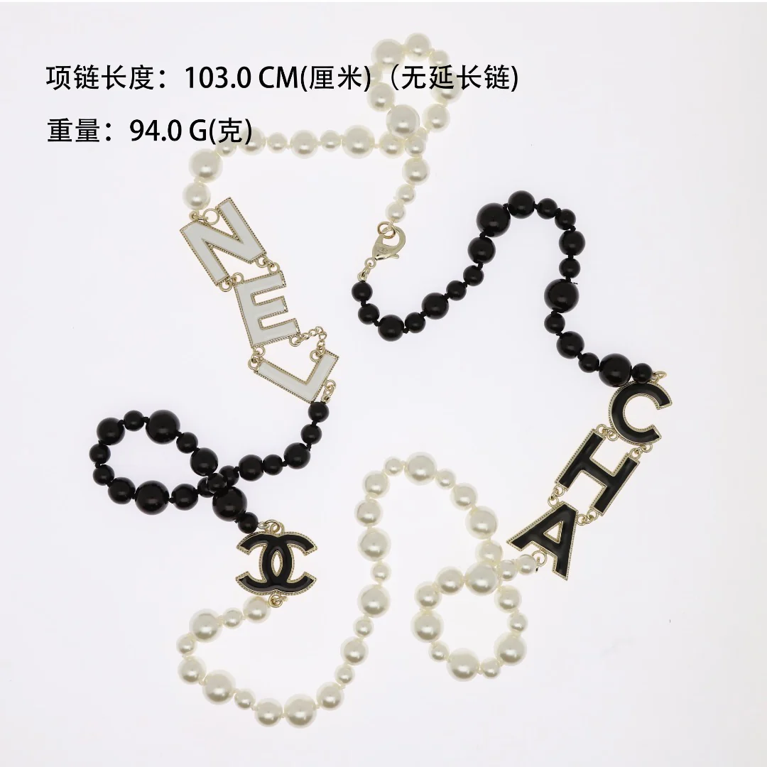 CCL224 High quality CC Long Necklace - ccjewelryacc