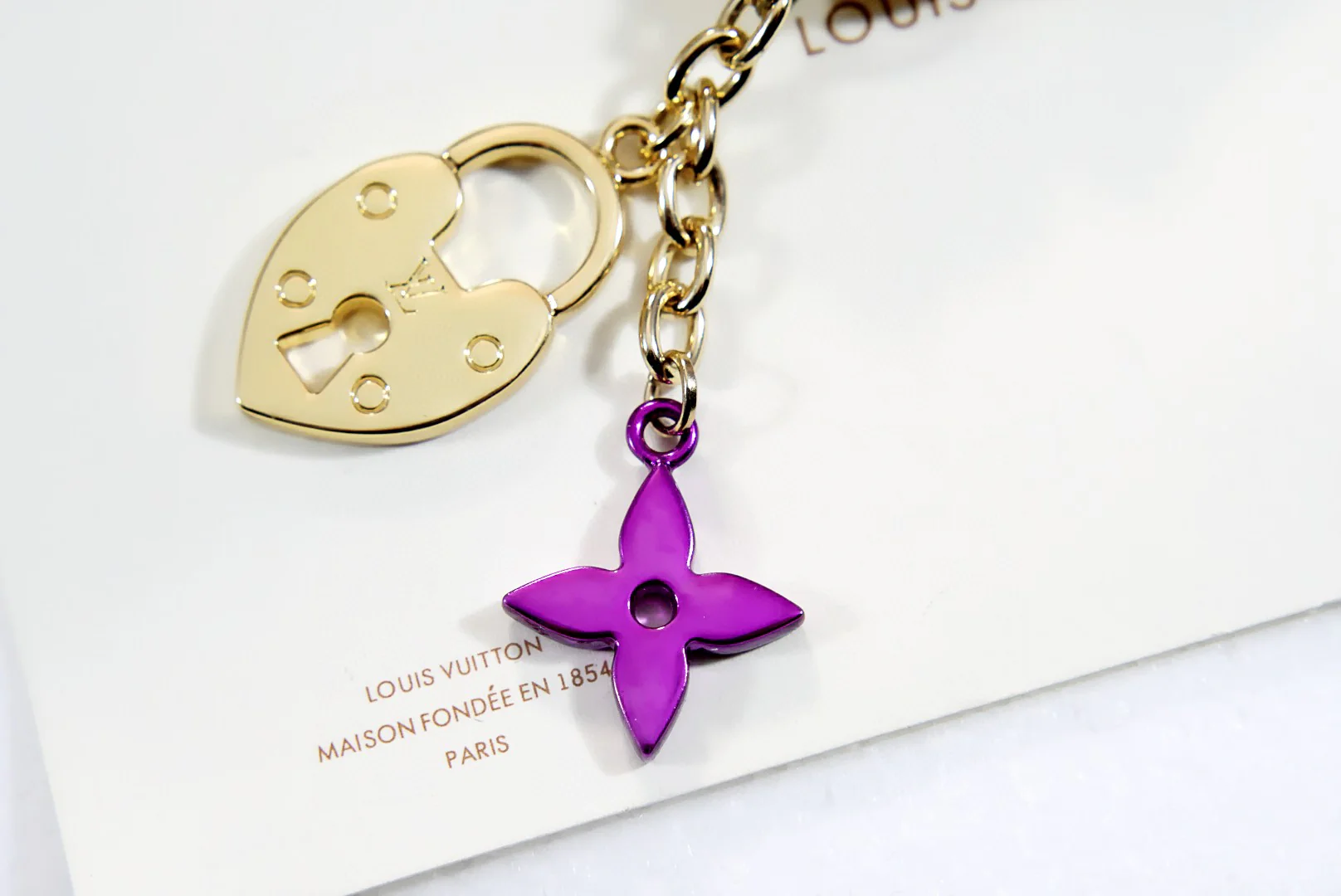 LVK083 Luxury designer Chromatic Keychain M67438 - ccjewelryacc