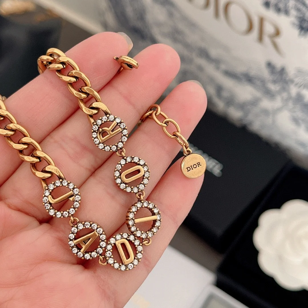 CDN011 CD Choker Necklace - ccjewelryacc