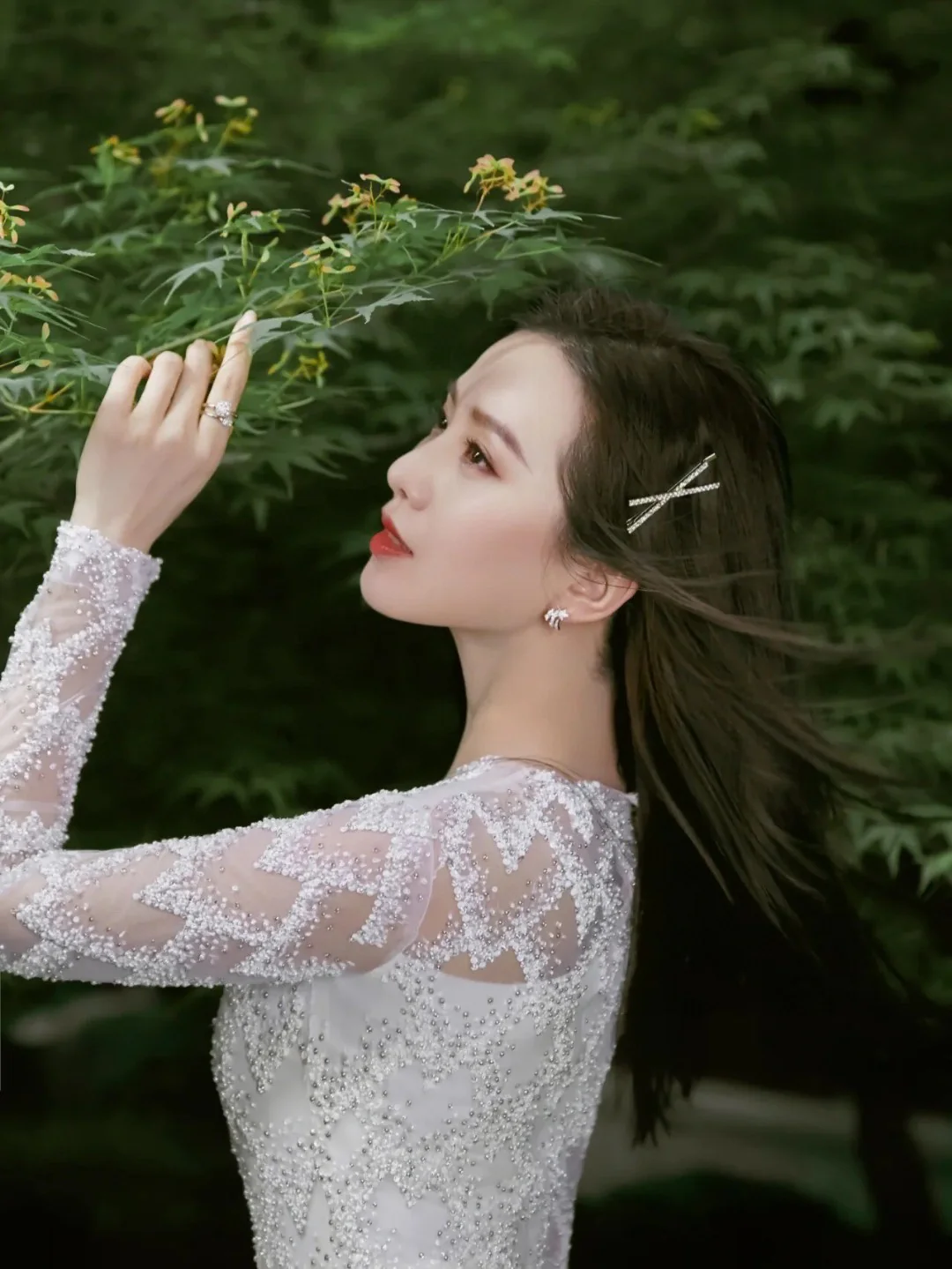 CCES292 S925 Sterling Silver diamond Étoile Filante earrings Earring clip - ccjewelryacc