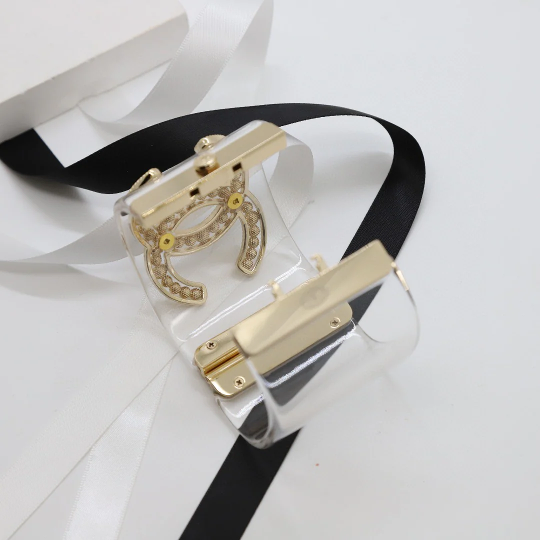 CCS067 Acrylic chanel cuff - ccjewelryacc