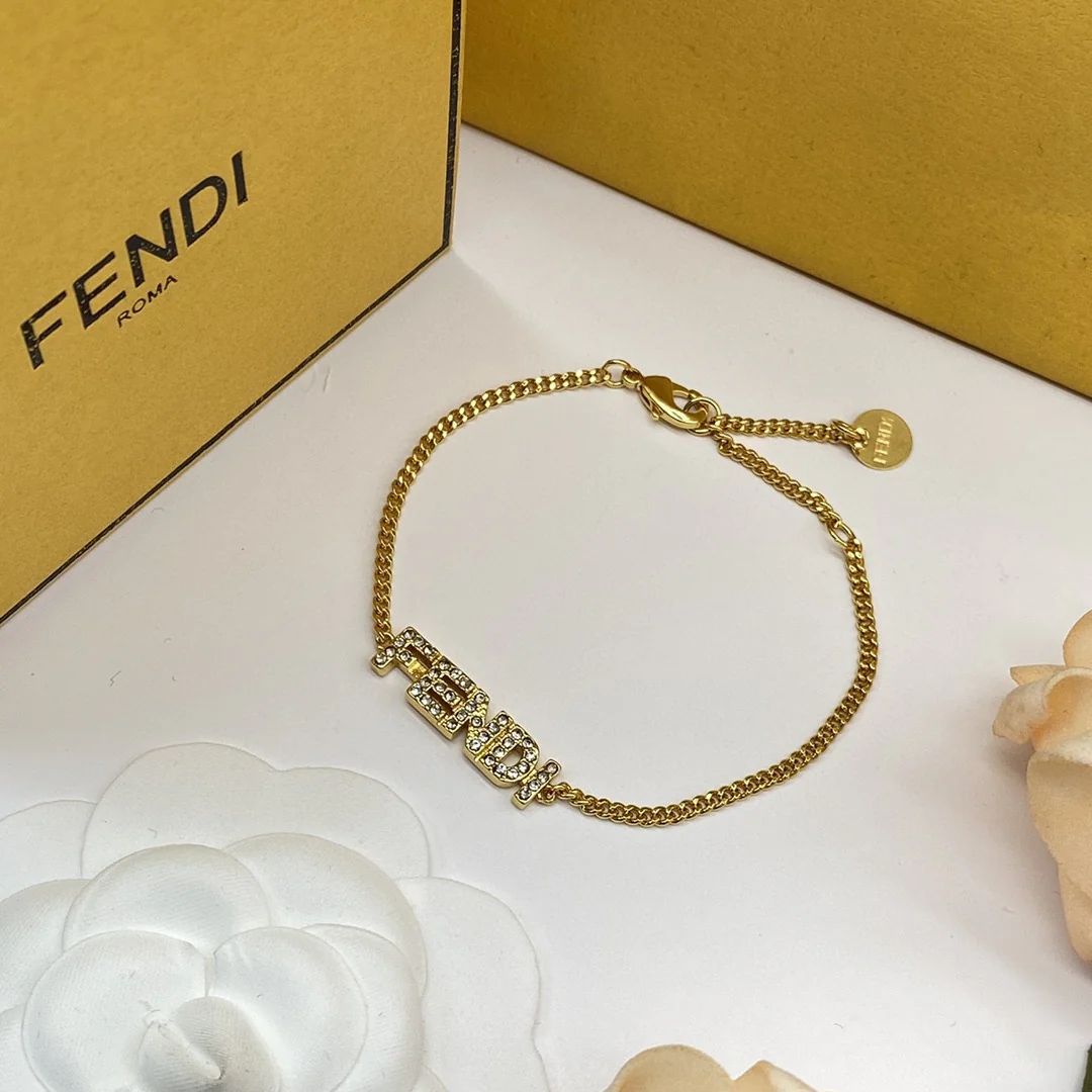 FDN014 High quality FD Necklace bracelet set - ccjewelryacc